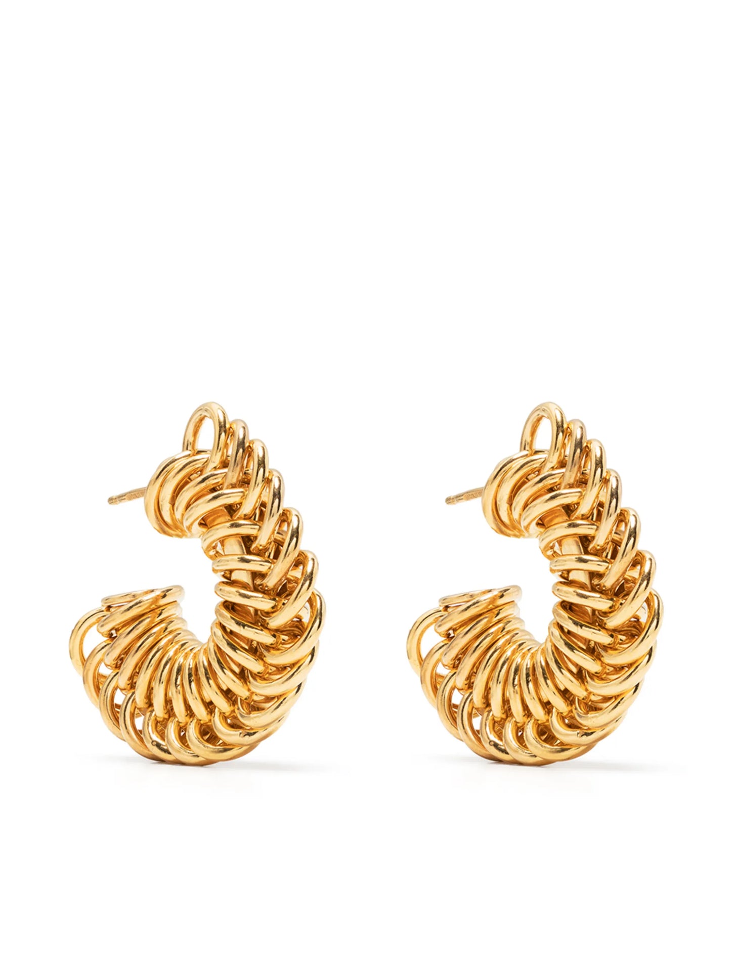 interwoven link hoops