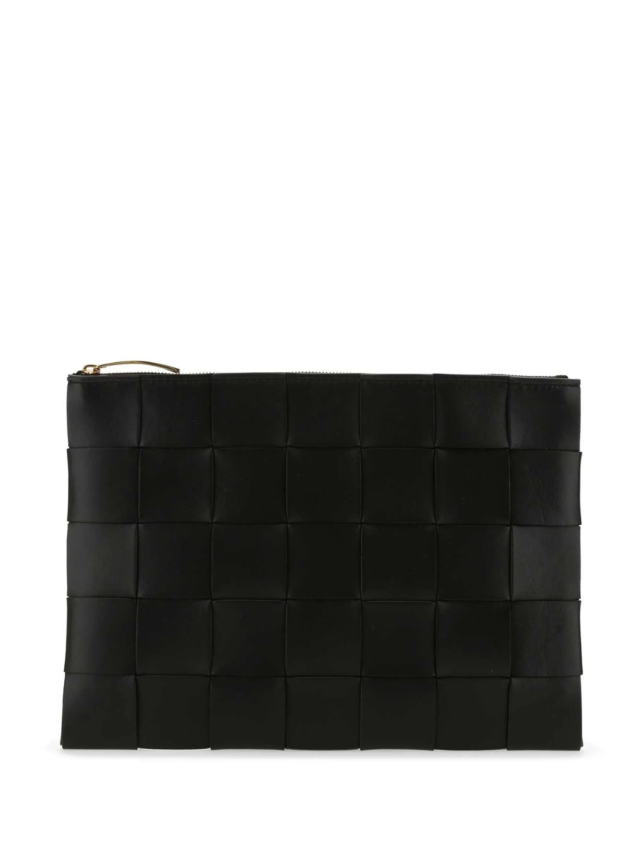 Intrecciato clutch bag