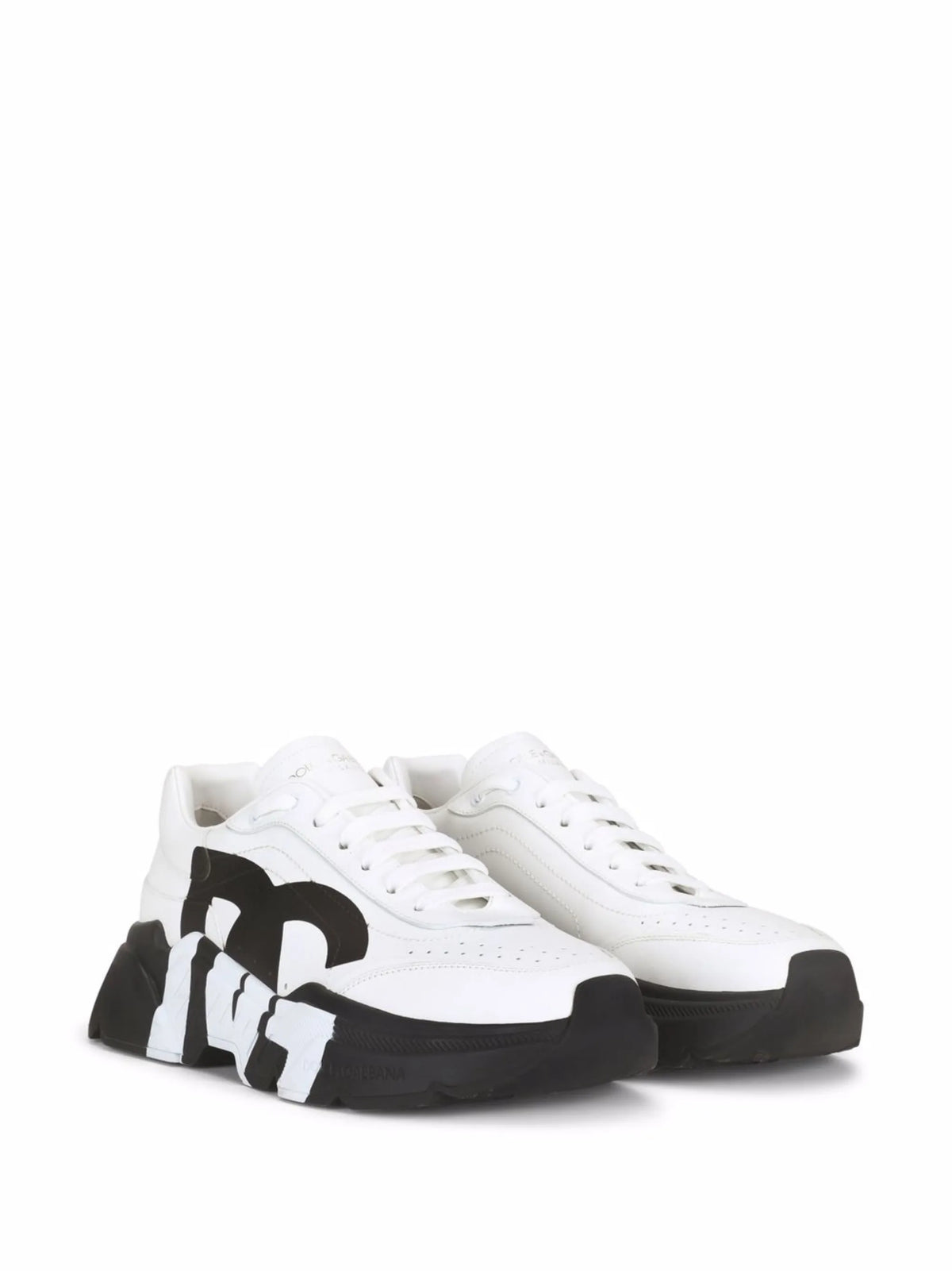 logo-print lace-up sneakers