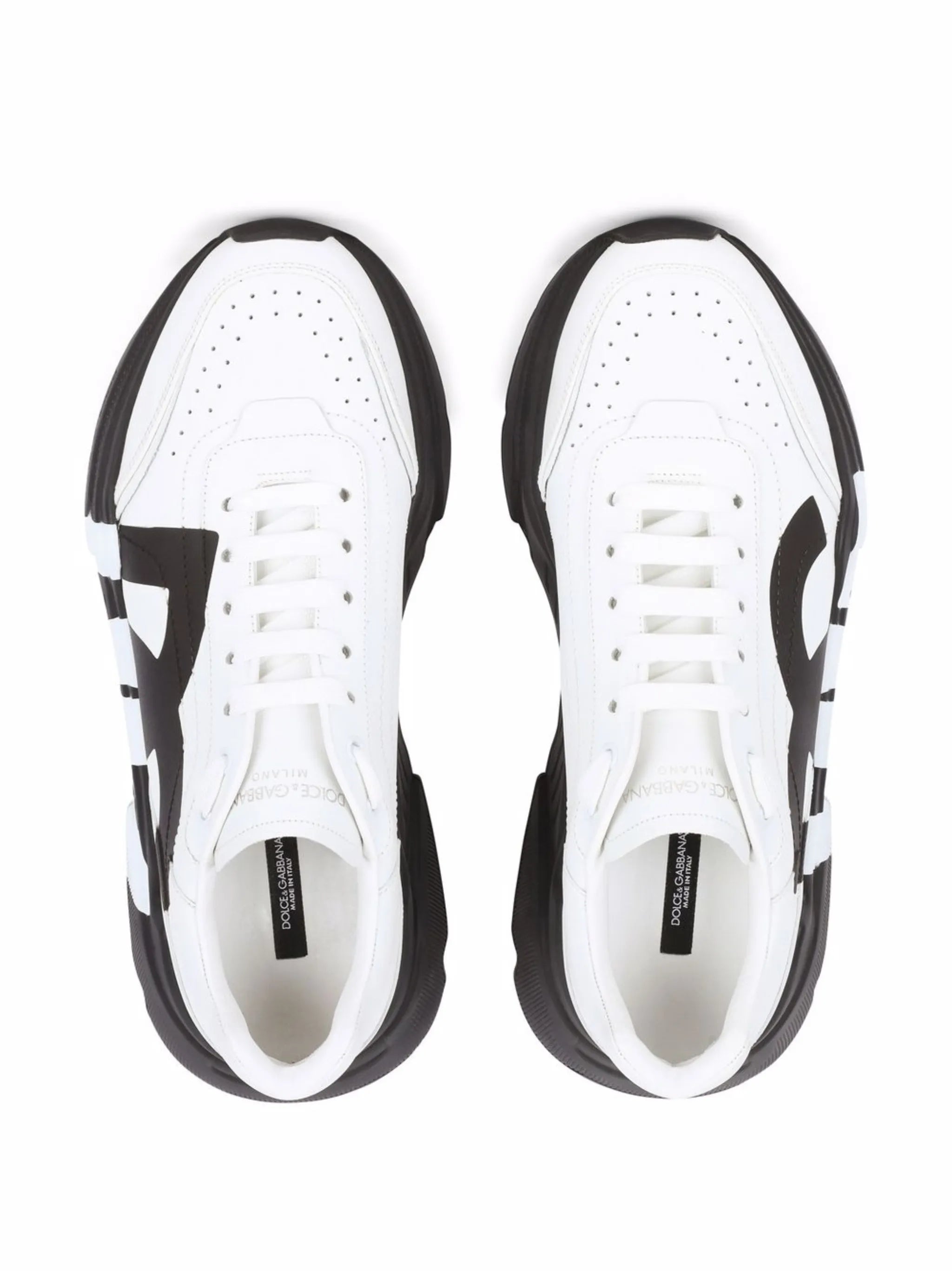 logo-print lace-up sneakers