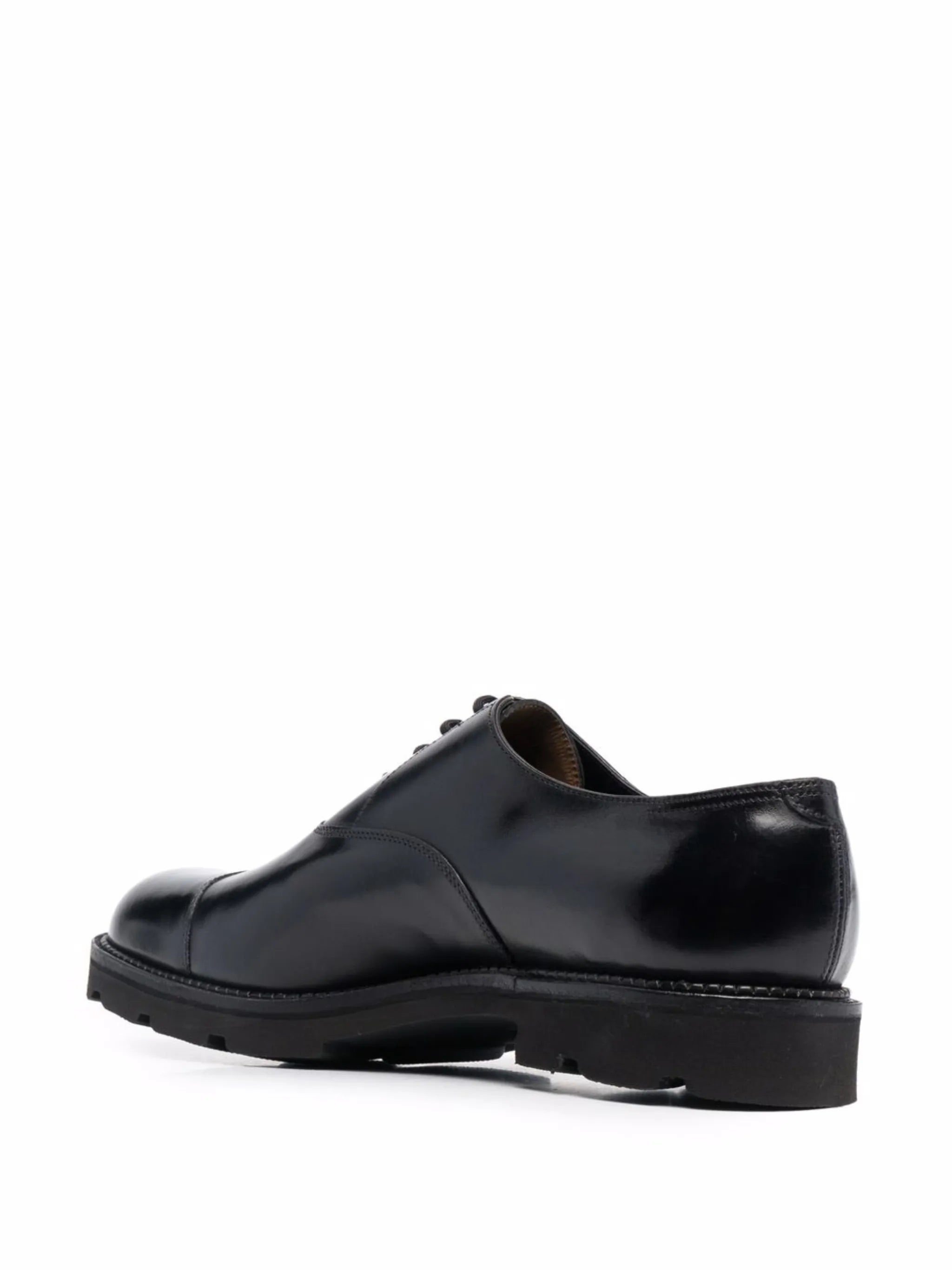 lace-up leather shoes