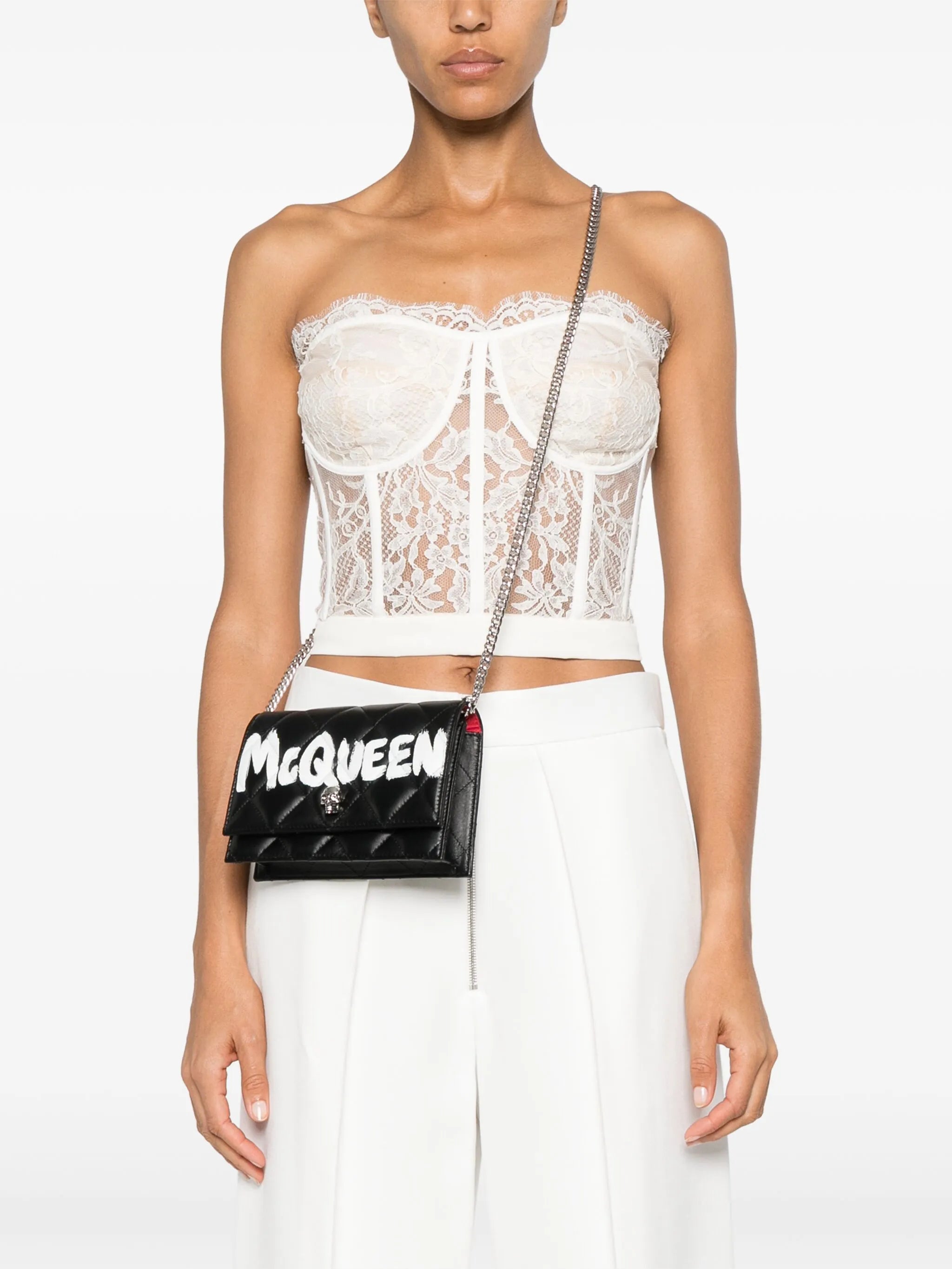small Skull crossbody bag