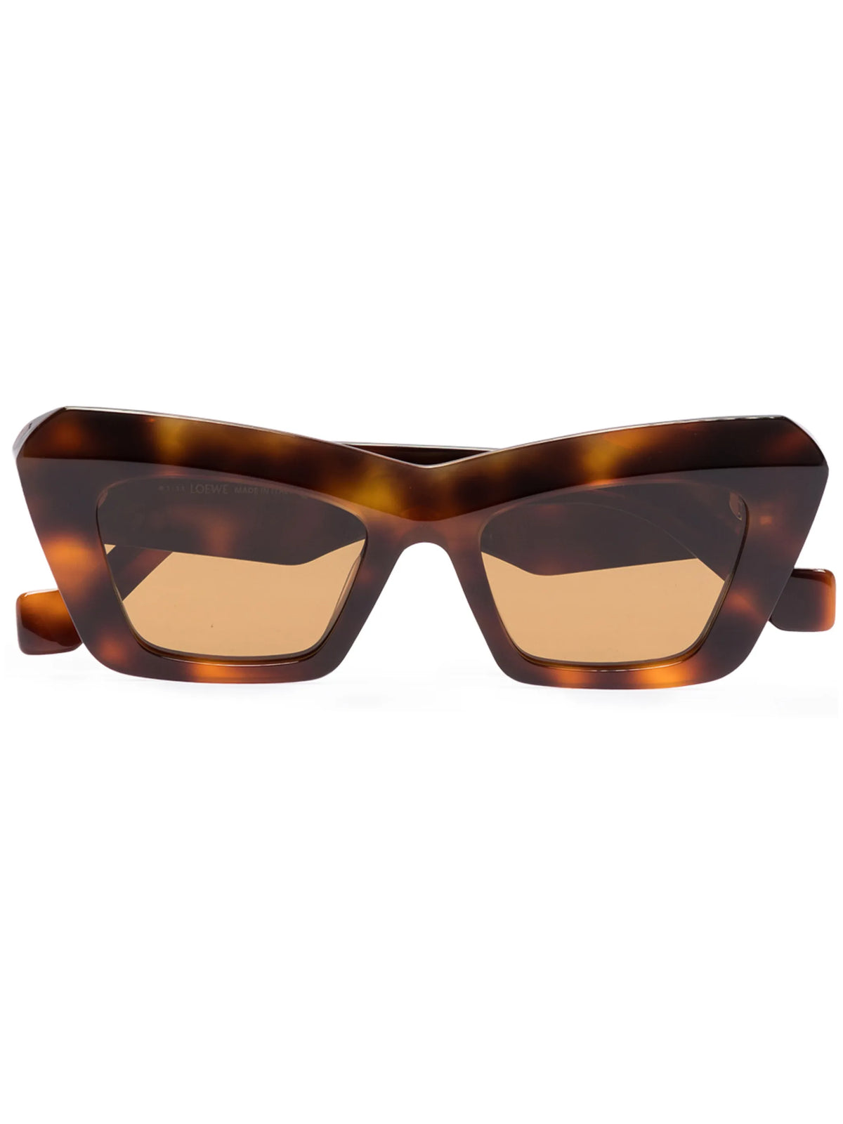 oversize angular frame sunglasses