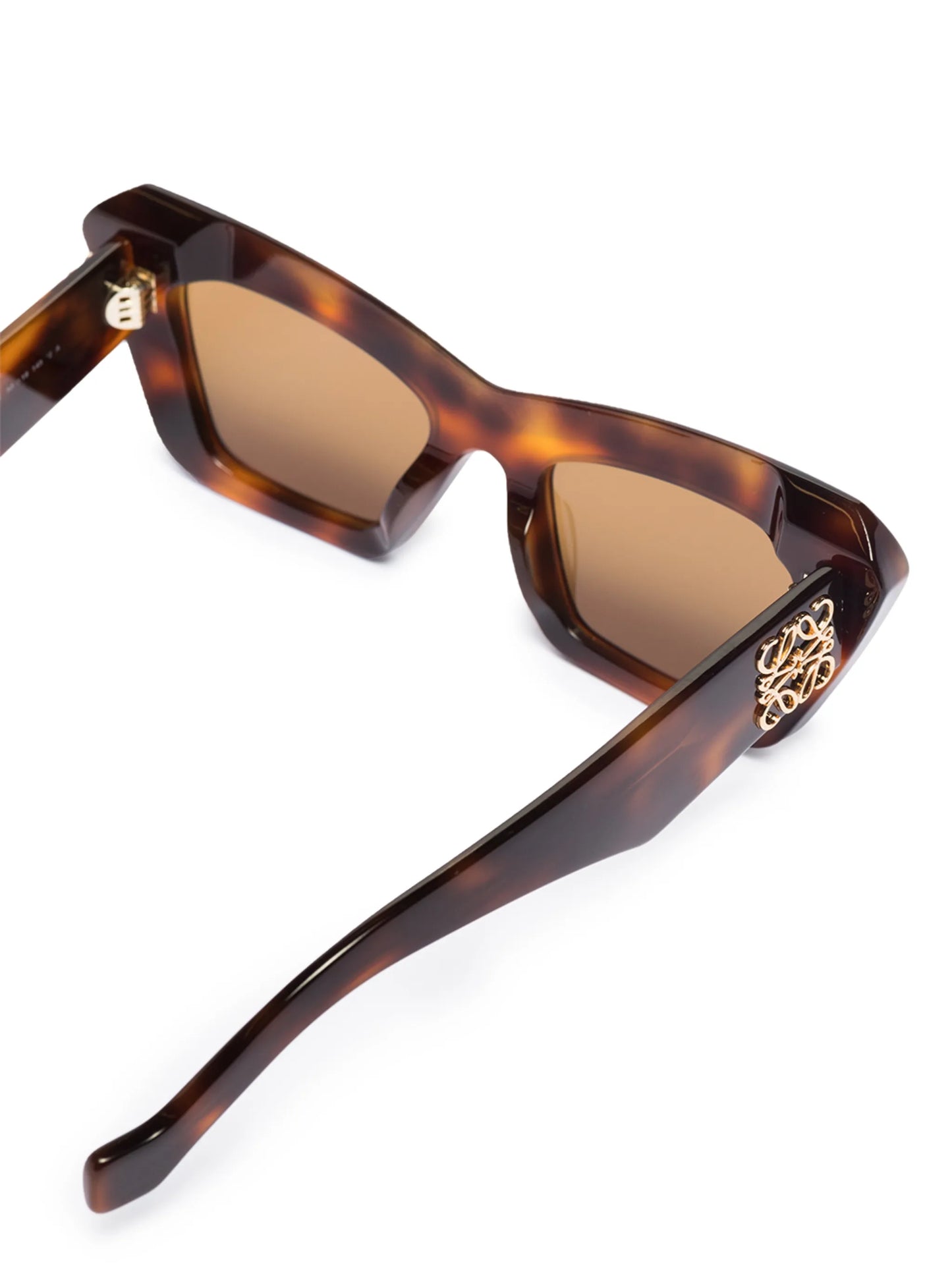 oversize angular frame sunglasses