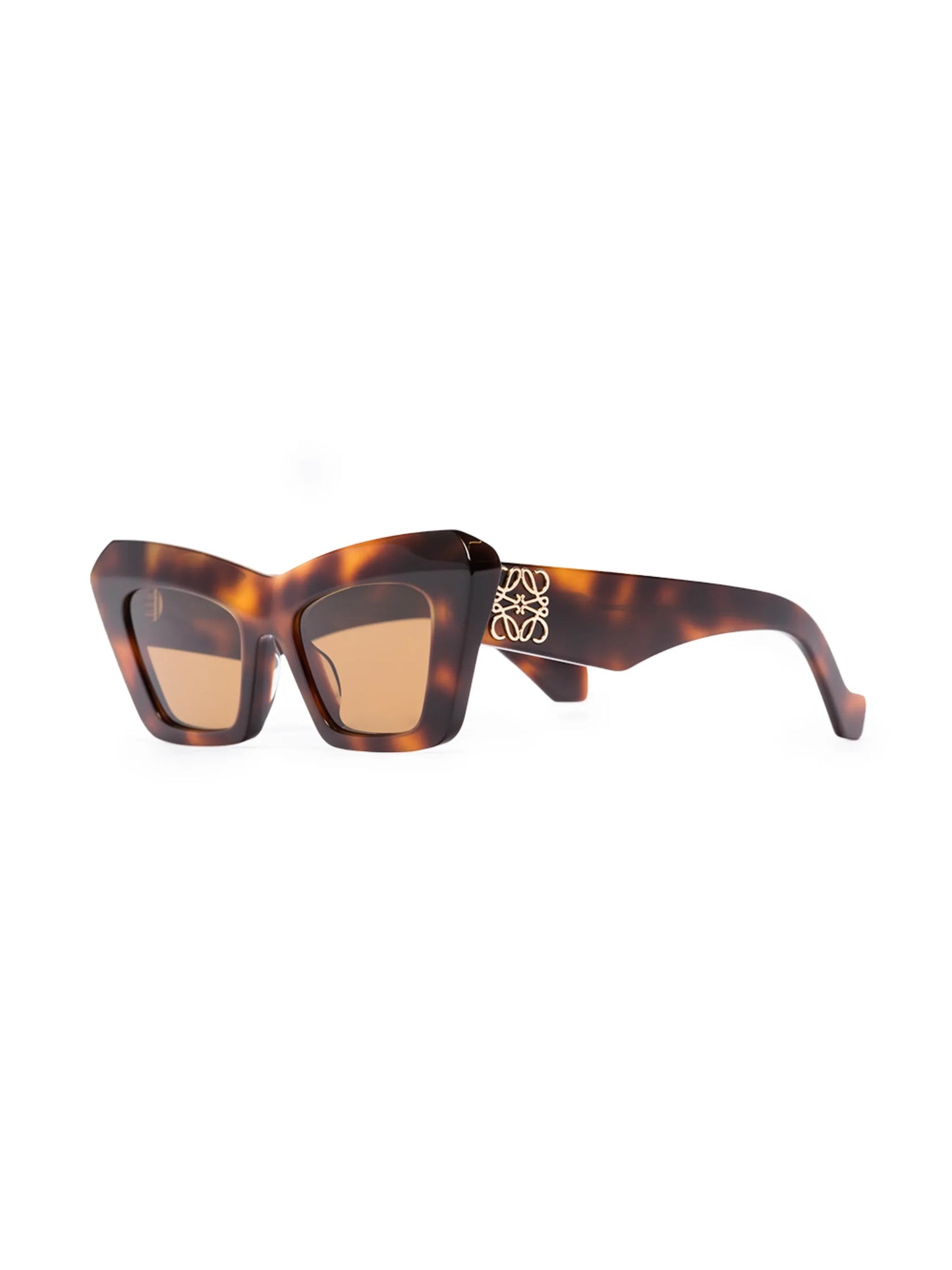 oversize angular frame sunglasses
