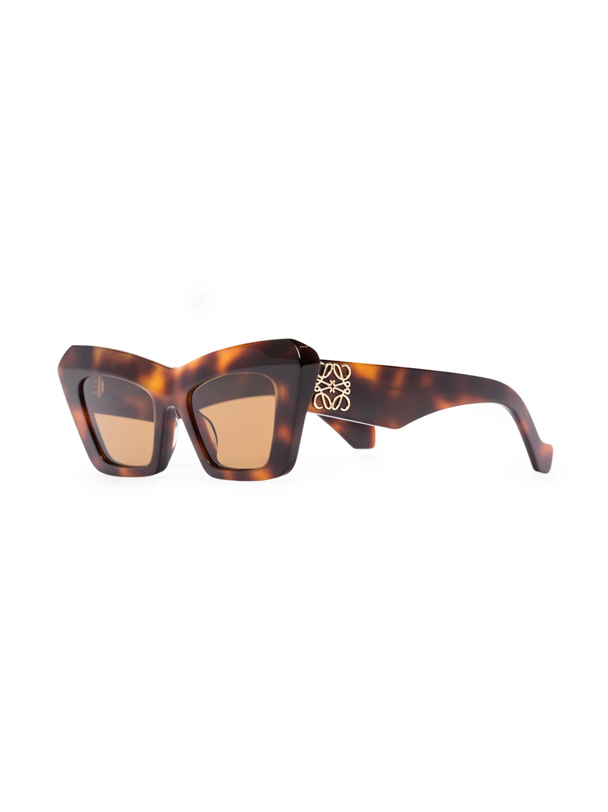 oversize angular frame sunglasses