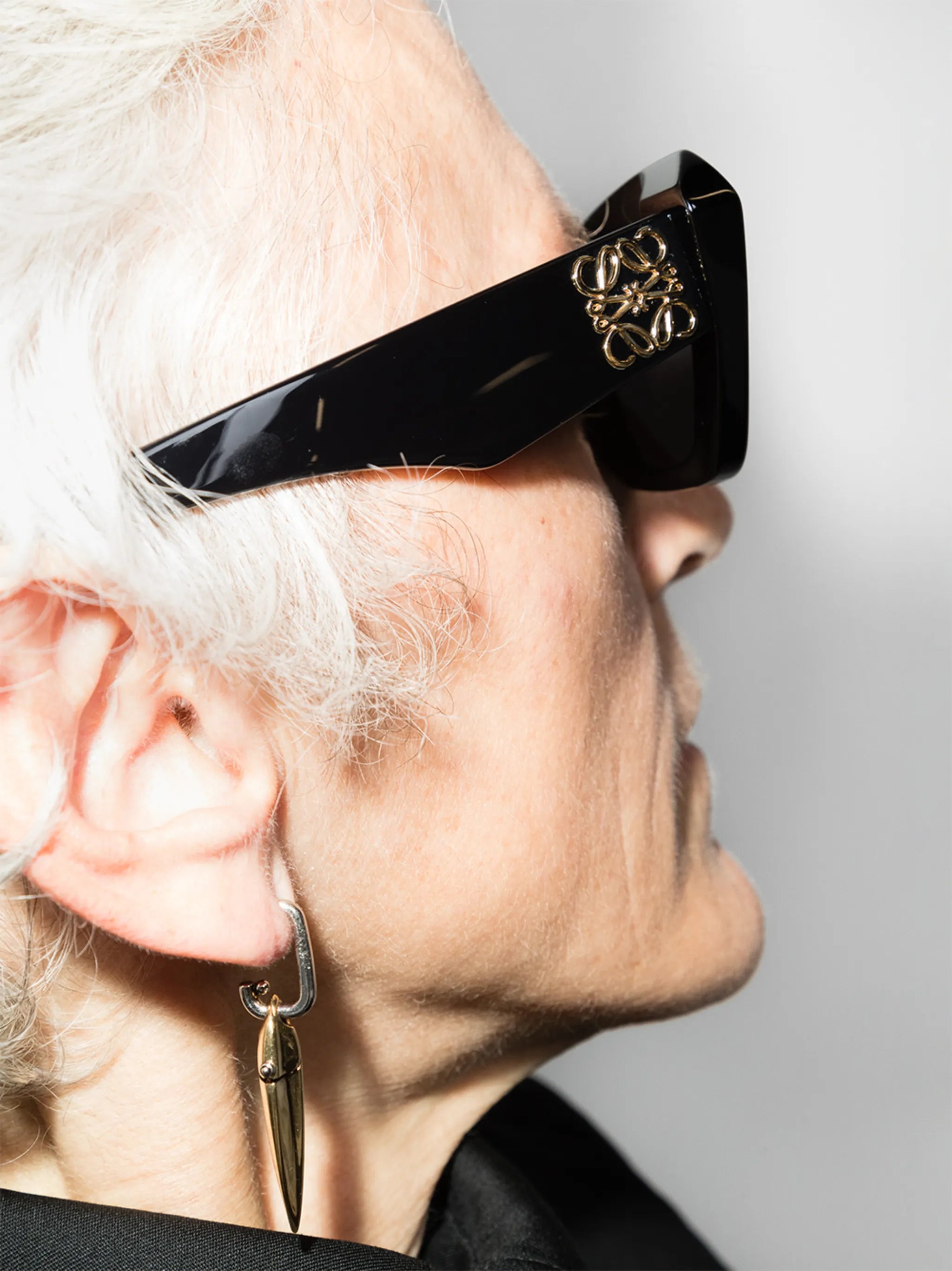Anagram geometric-frame sunglasses