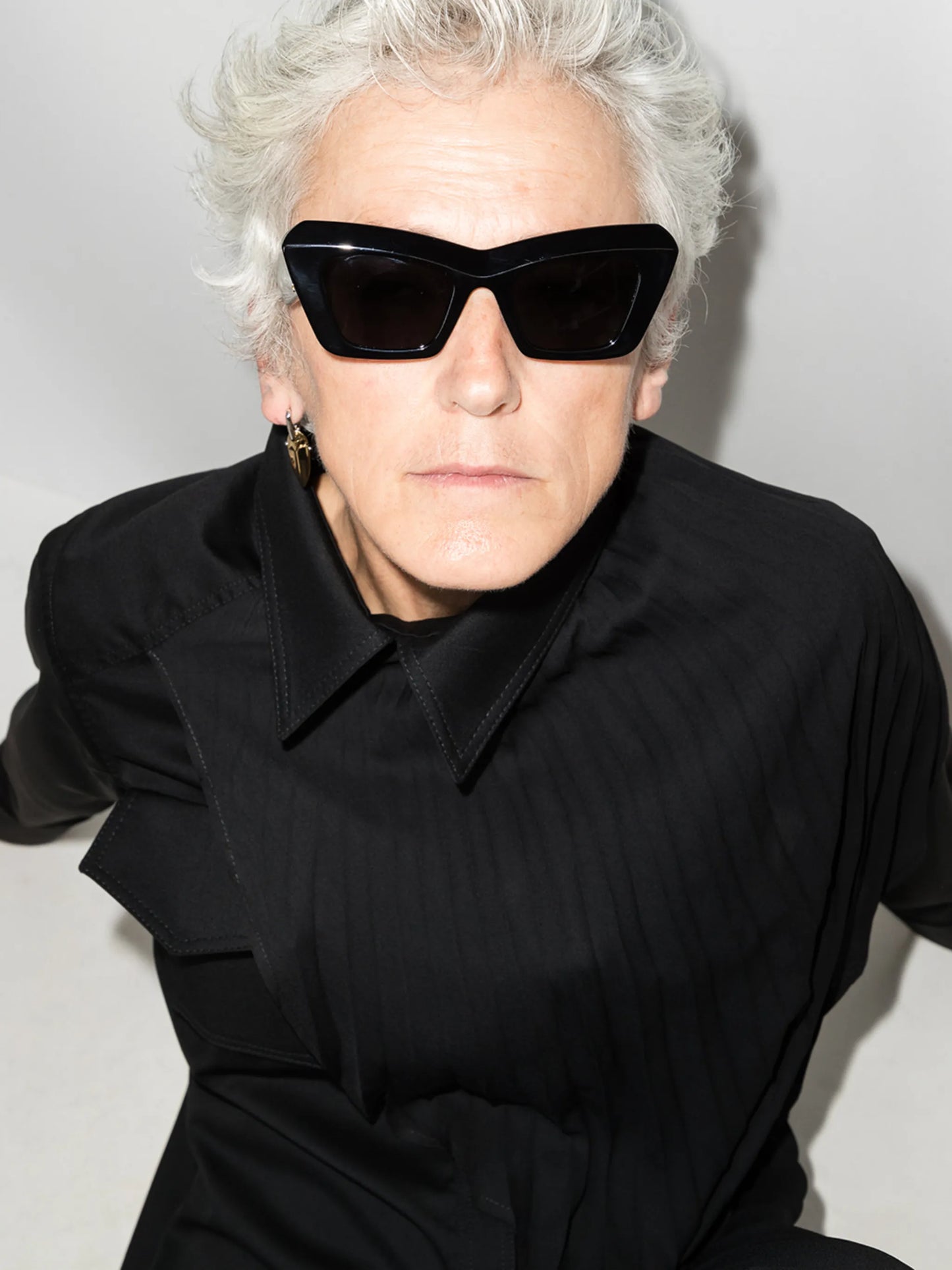 Anagram geometric-frame sunglasses