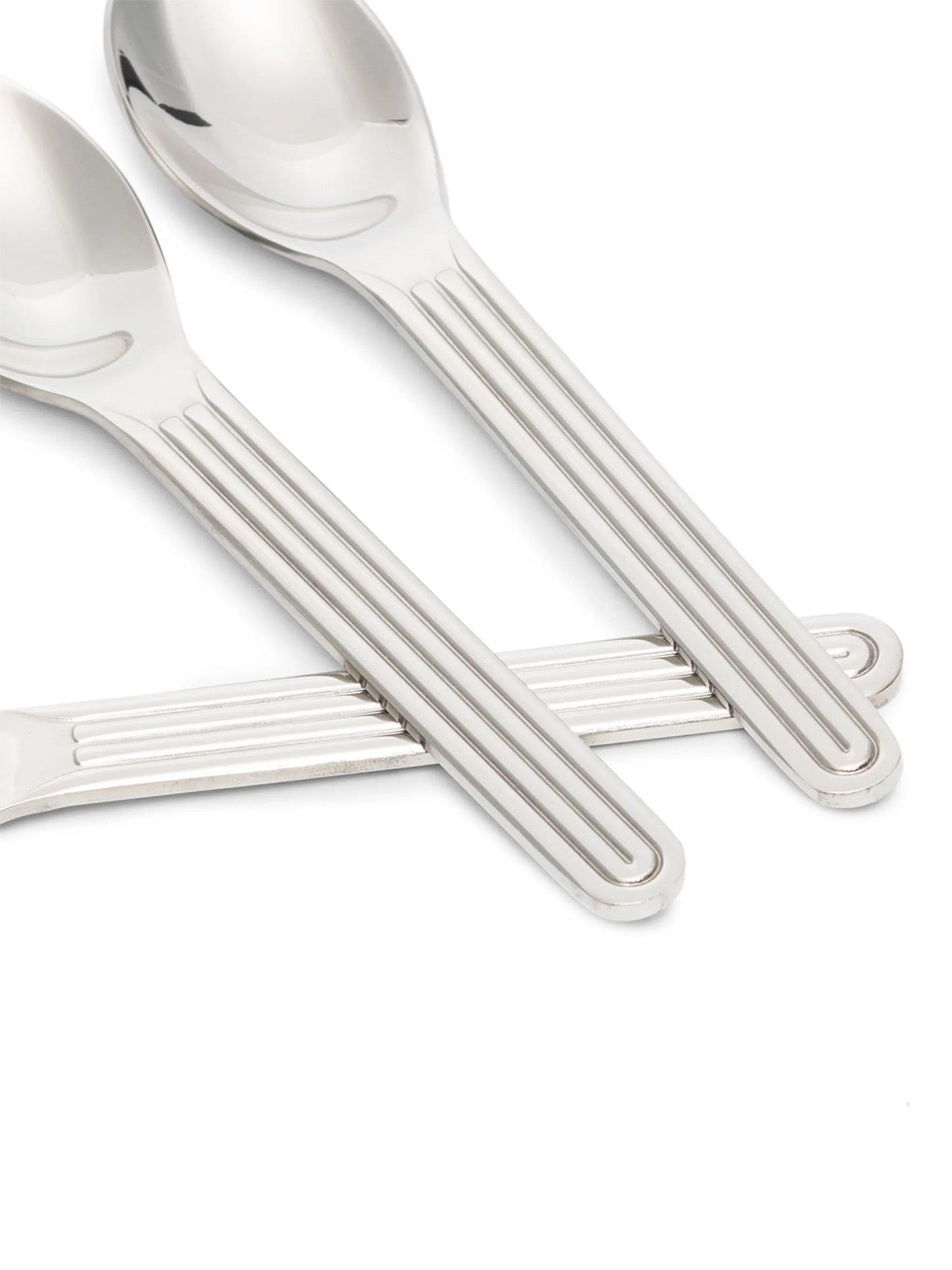 Sunday set of five teaspoons
