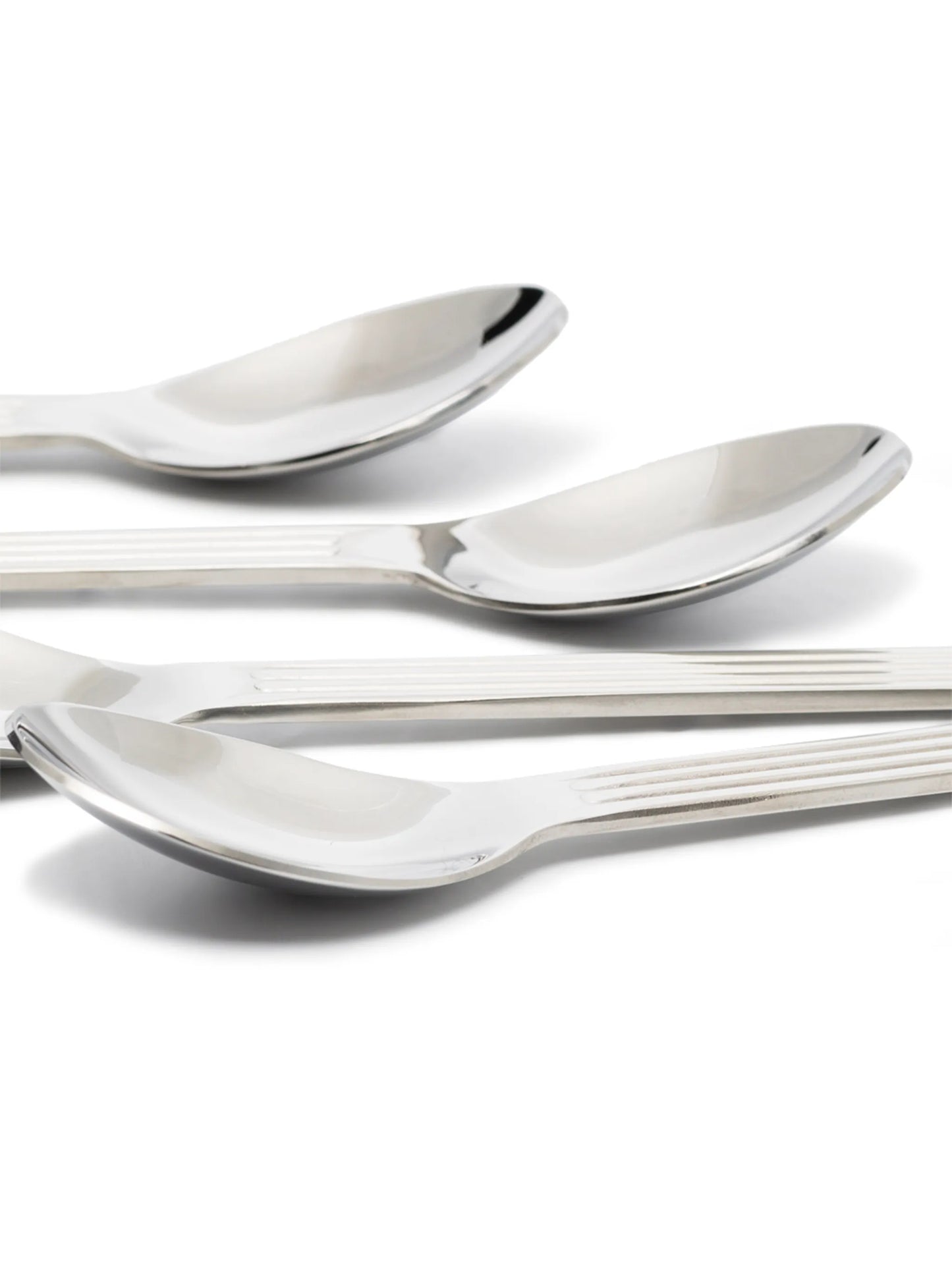 Sunday textured set-of-five spoons