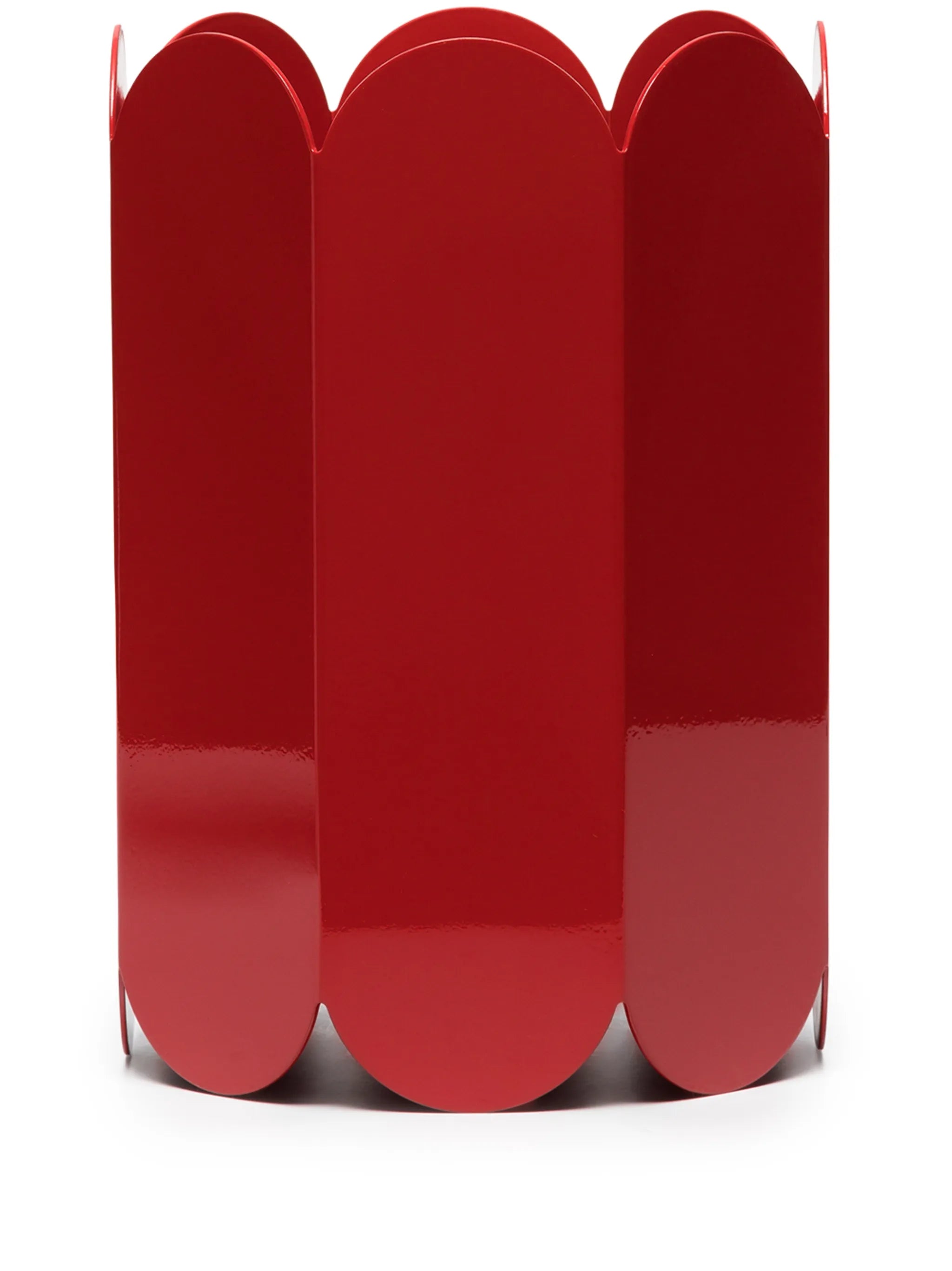 Arcs scalloped vase