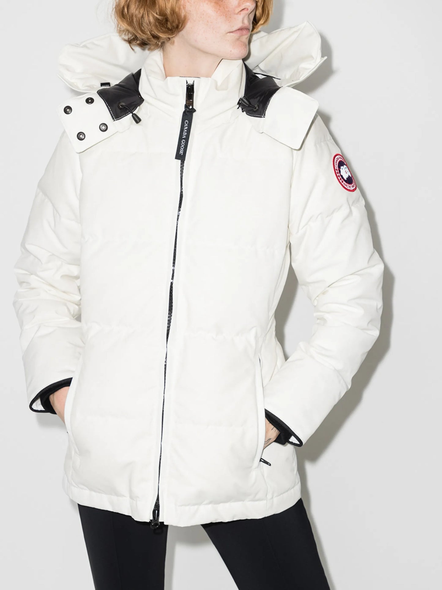 Chelsea hooded parka coat
