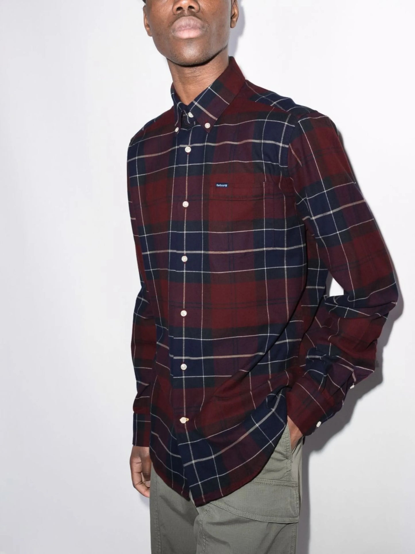 Lutsleigh tartan check shirt