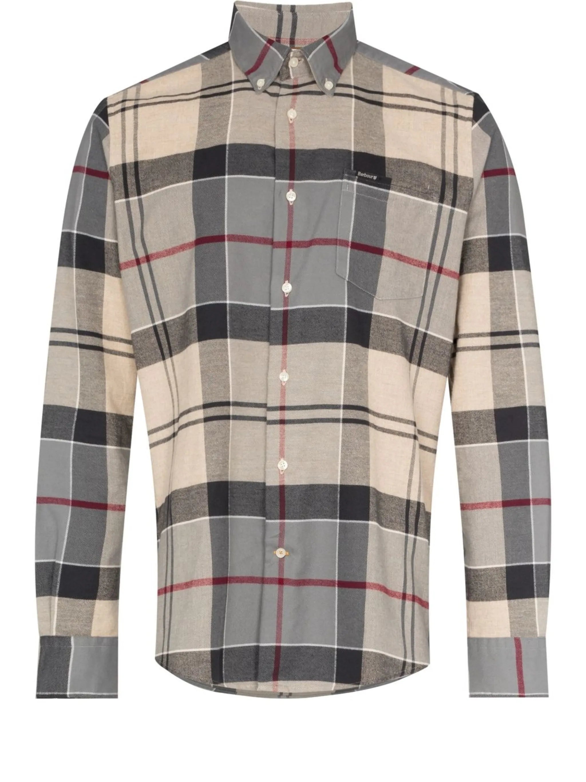 Edderton tartan check-print shirt