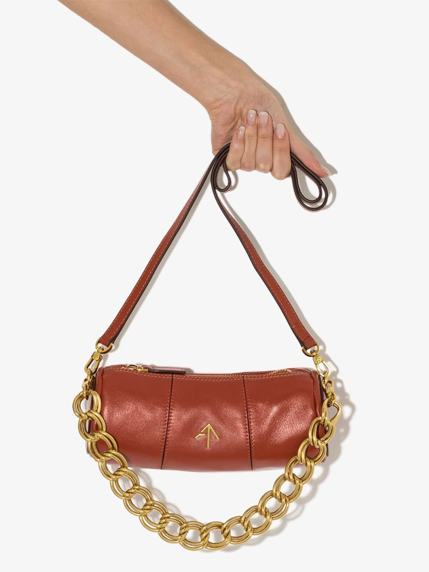 mini cylinder shoulder bag