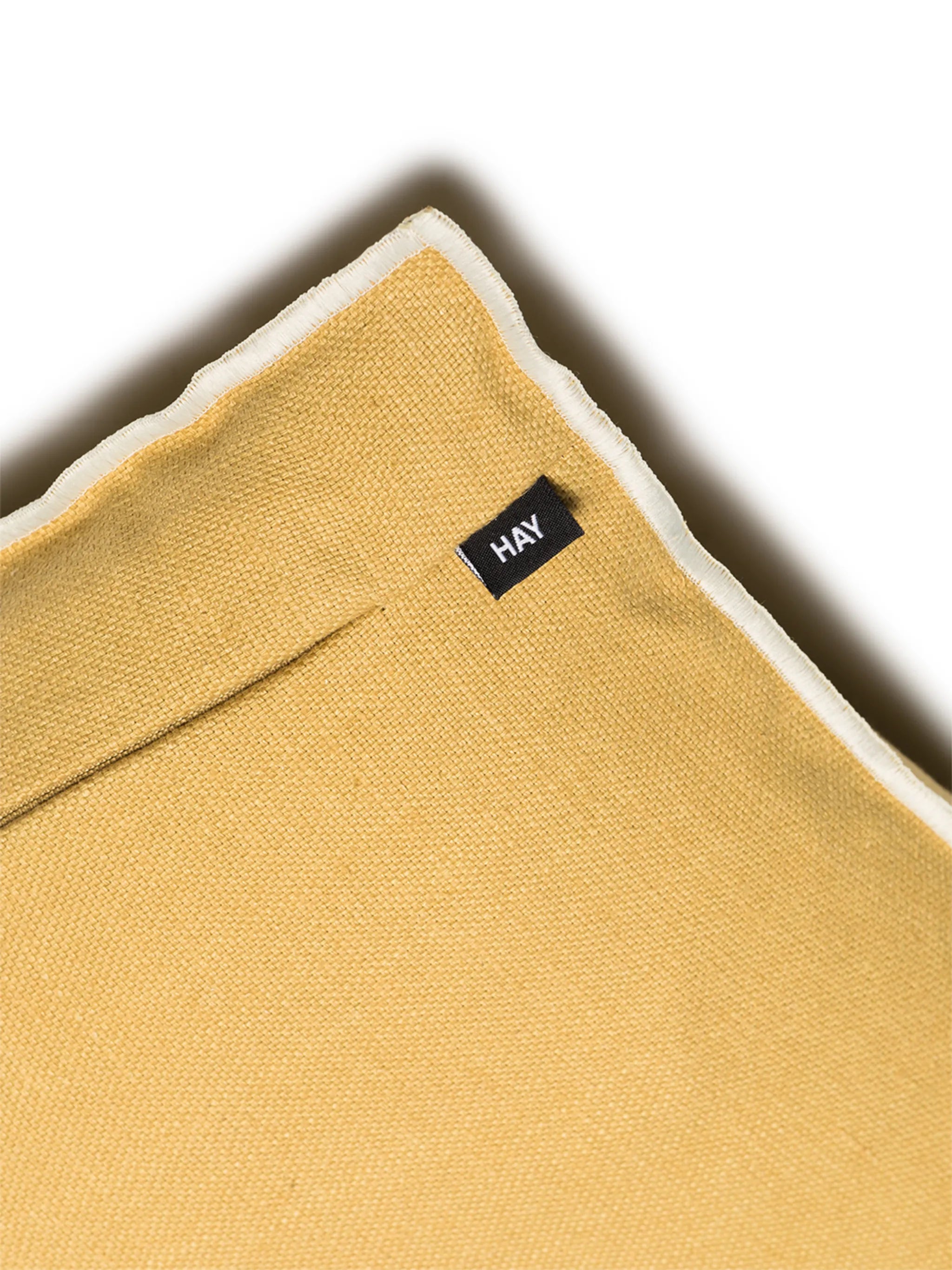 Outline contrasting trim cushion