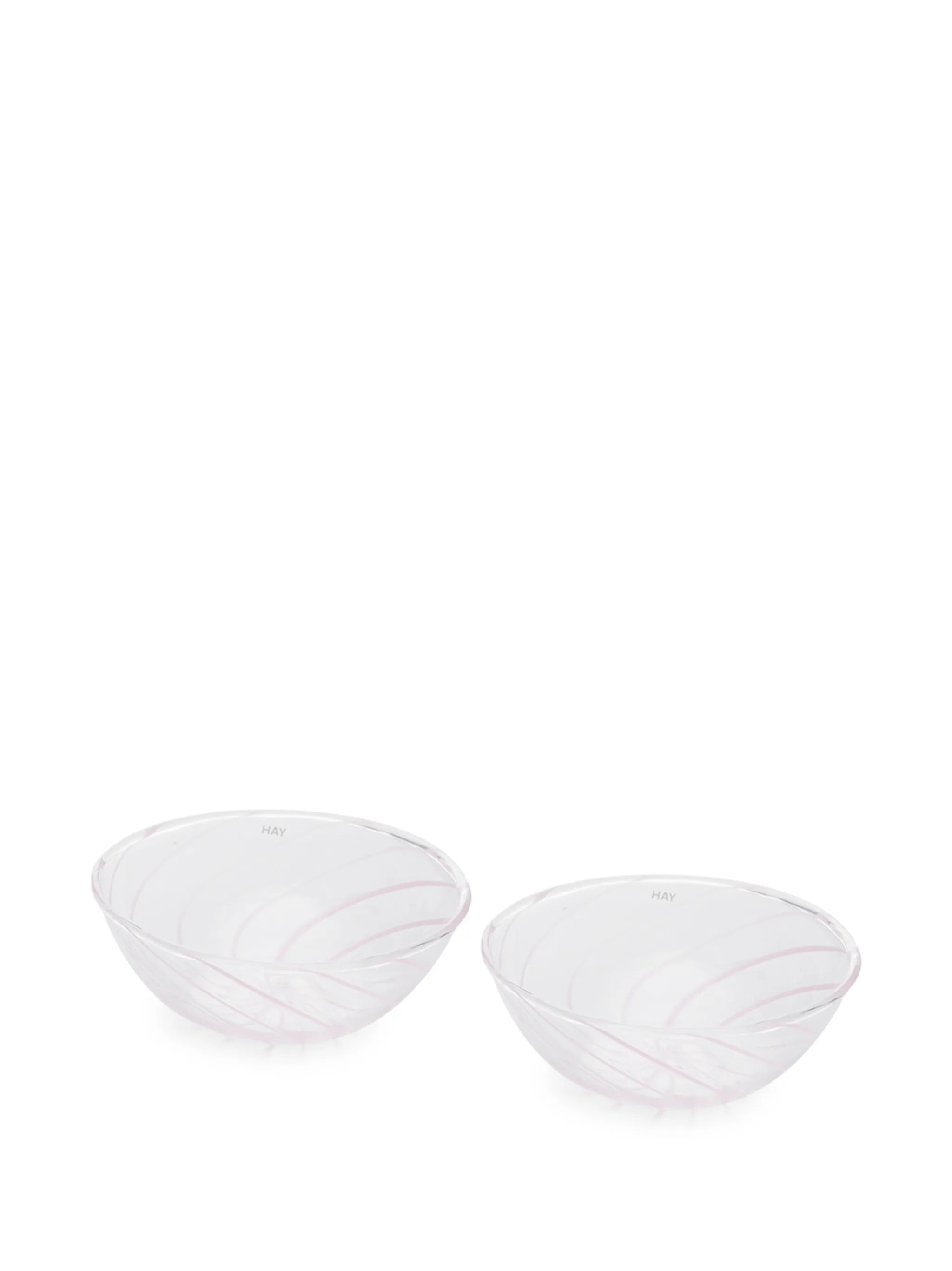 Spin glass bowl two-pack