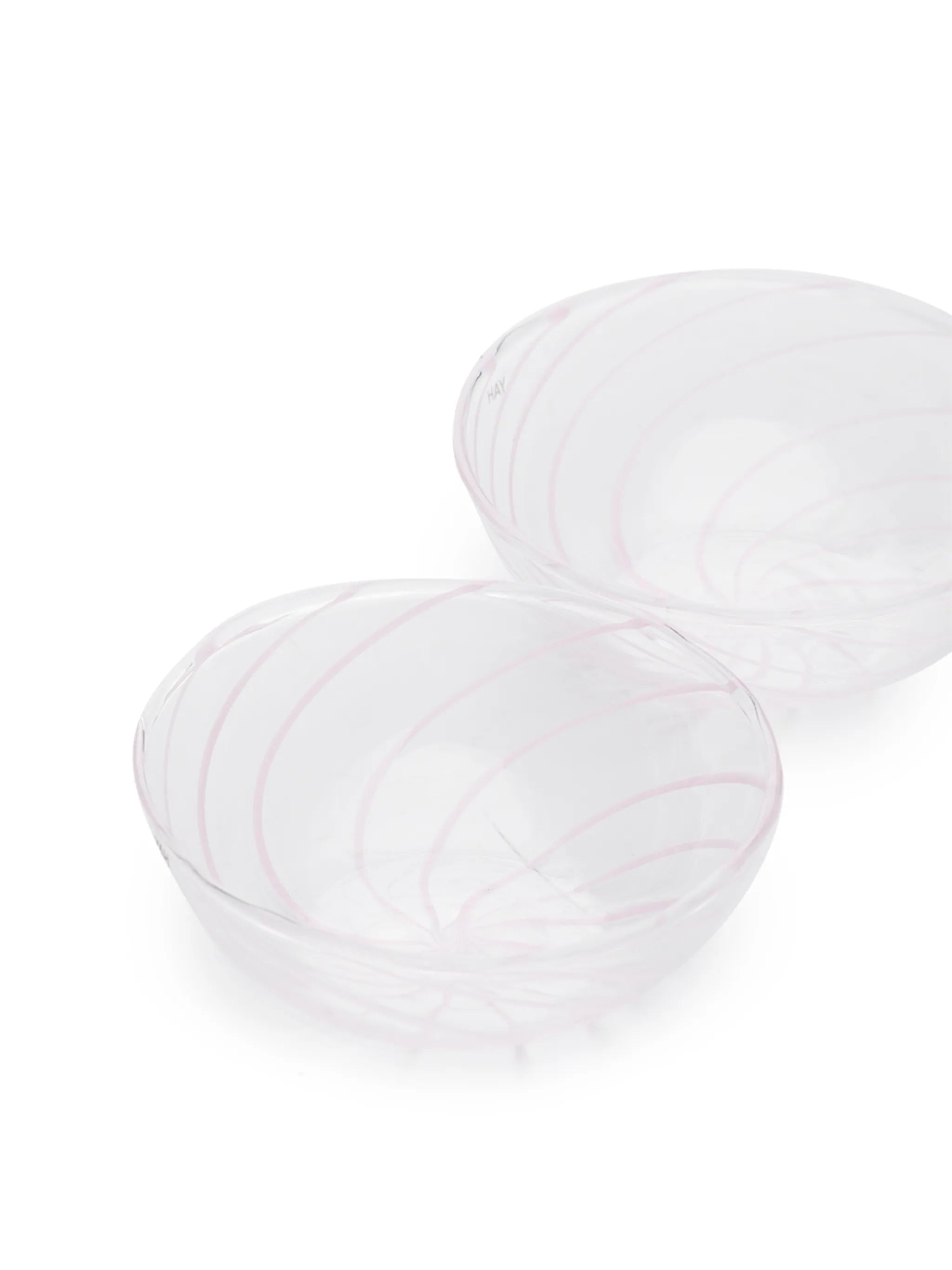 Spin glass bowl two-pack
