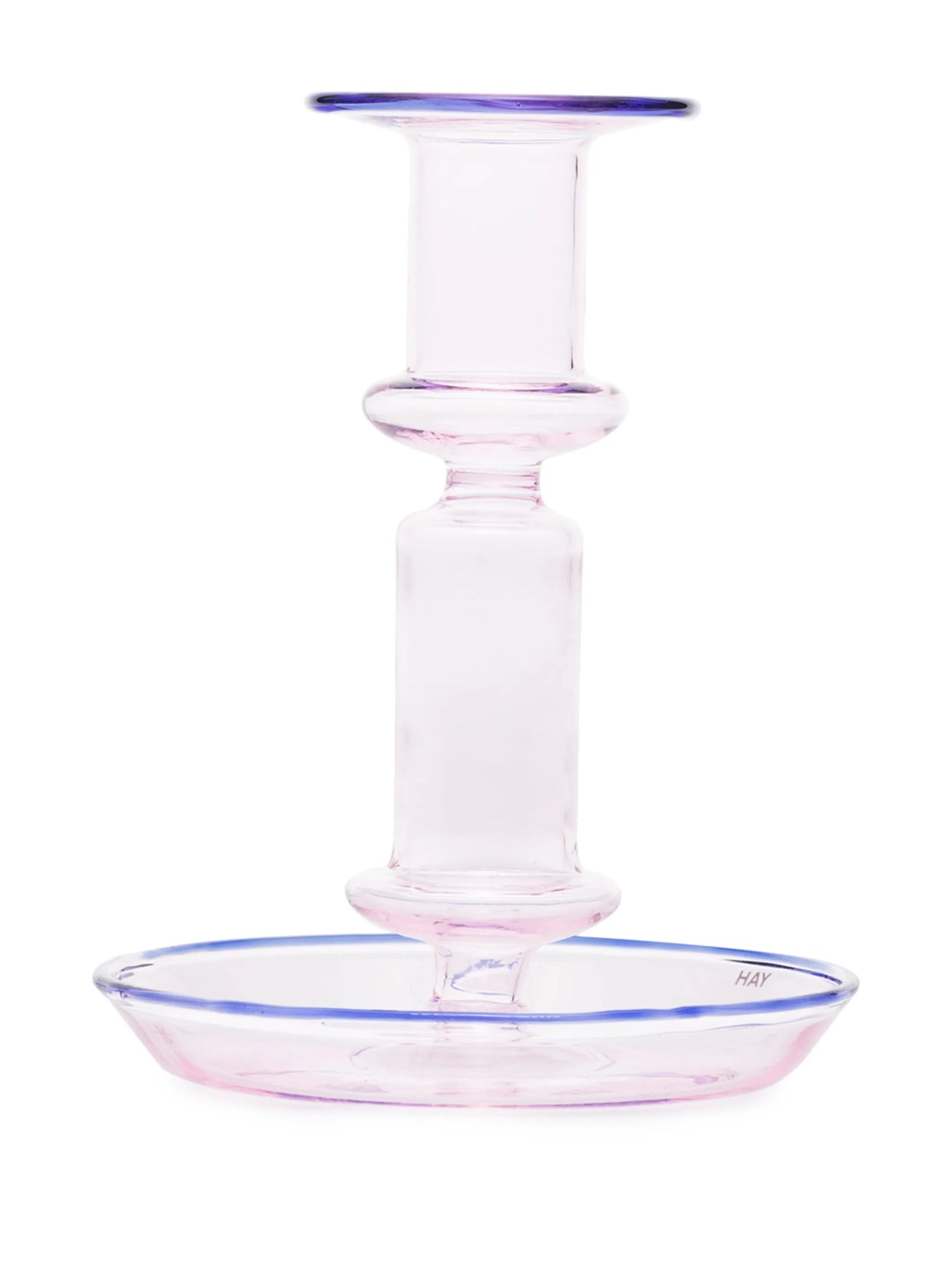 Flare Medium glass candleholder