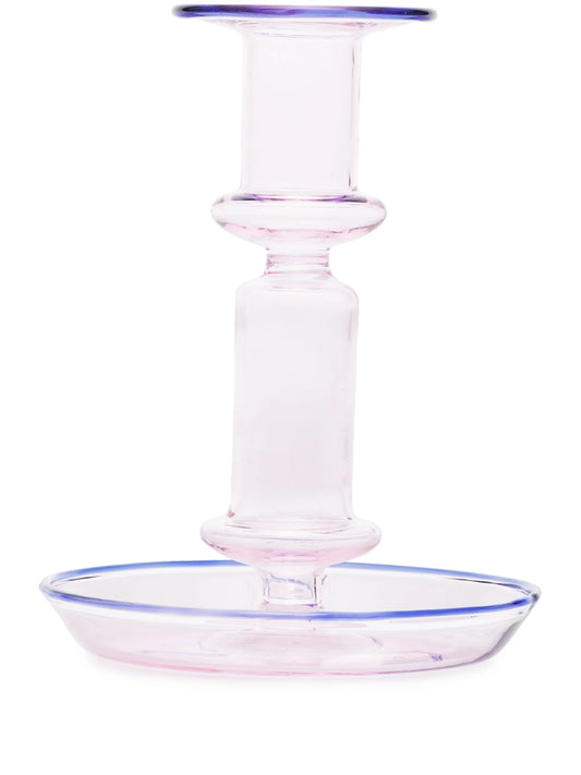 Flare Medium glass candleholder