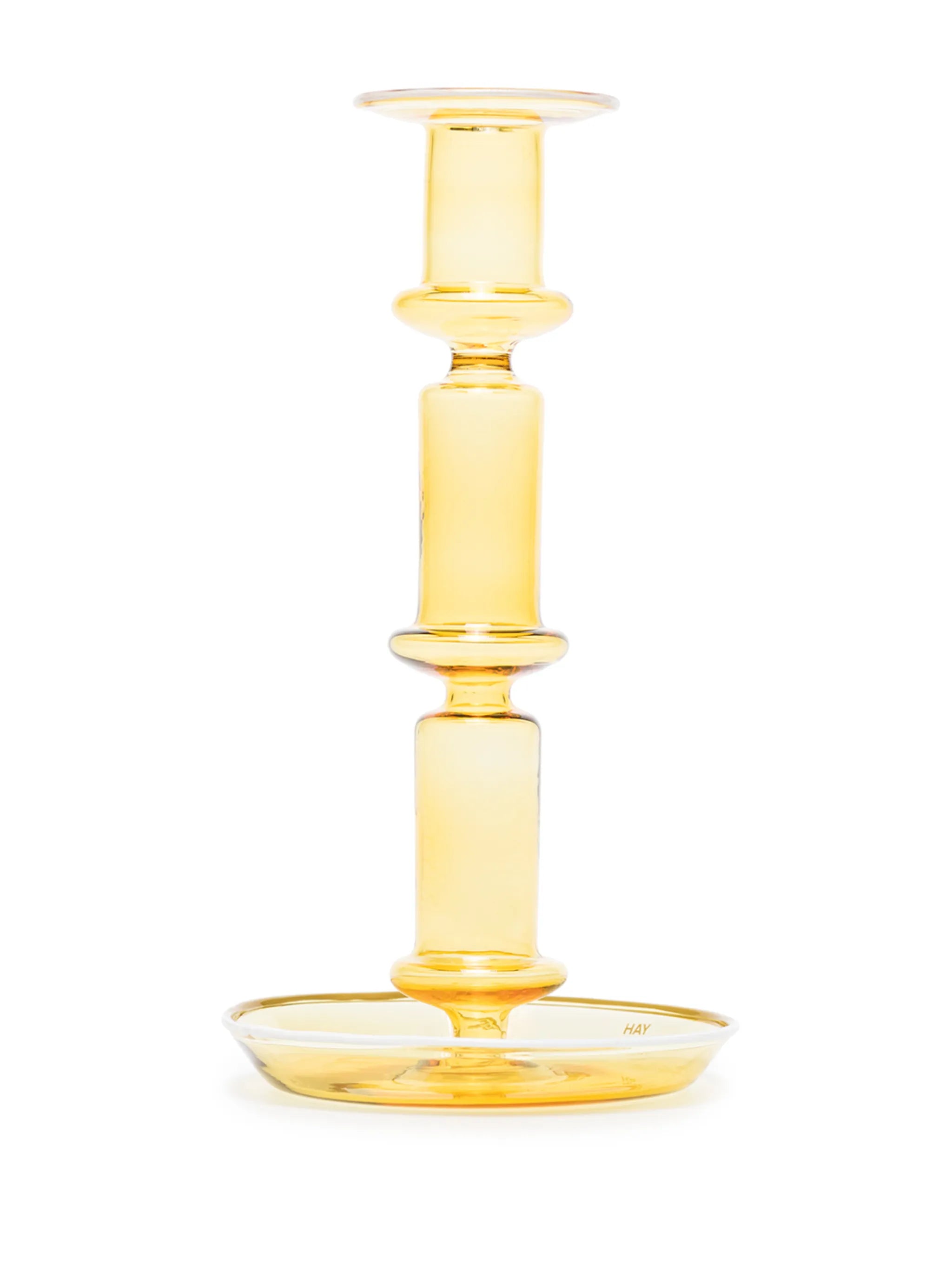 Flare Tall glass candleholder