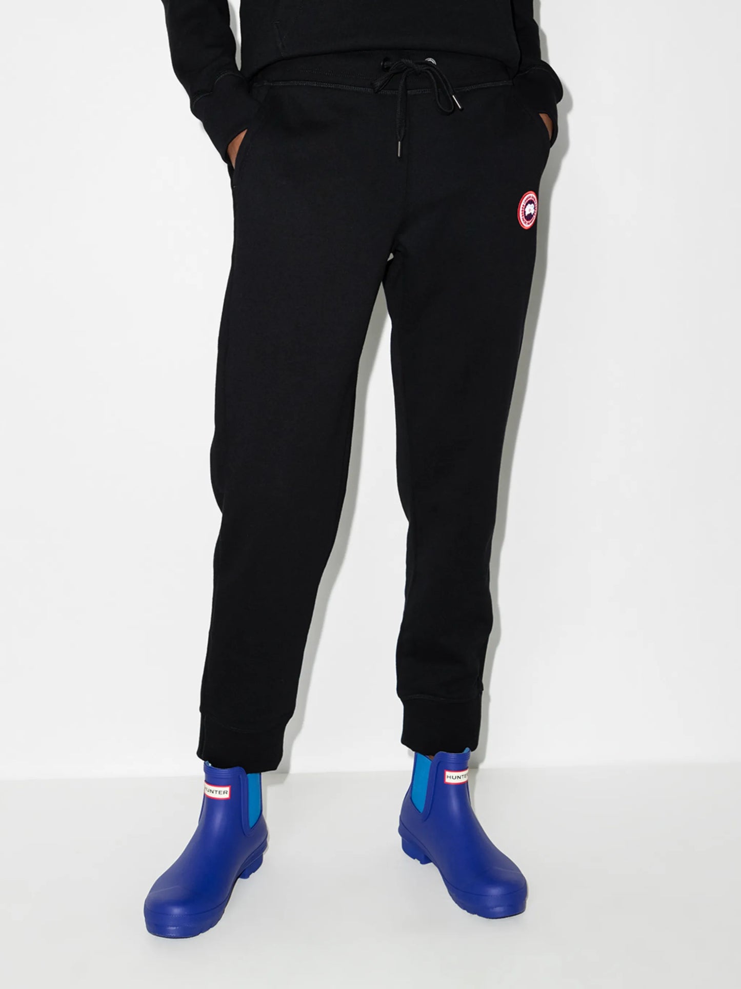 Muskoka logo-patch track pants