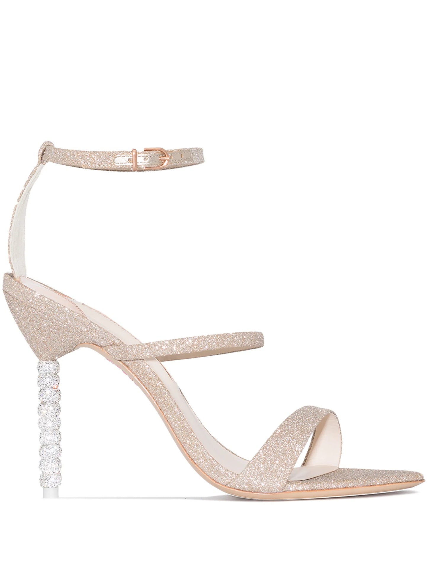 Rosalind 100mm leather sandals