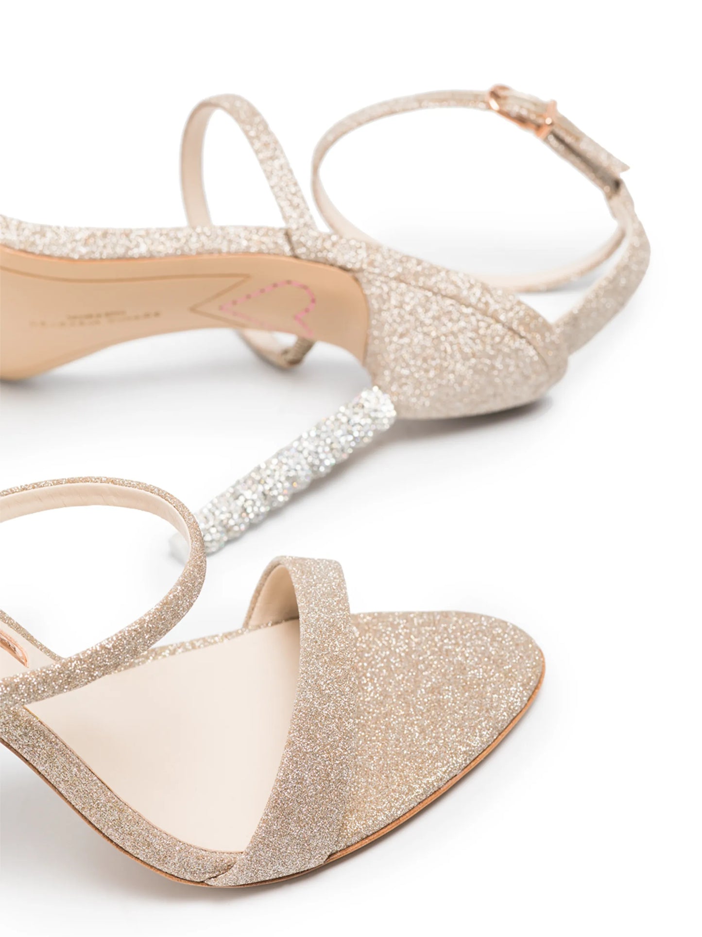Rosalind 100mm leather sandals