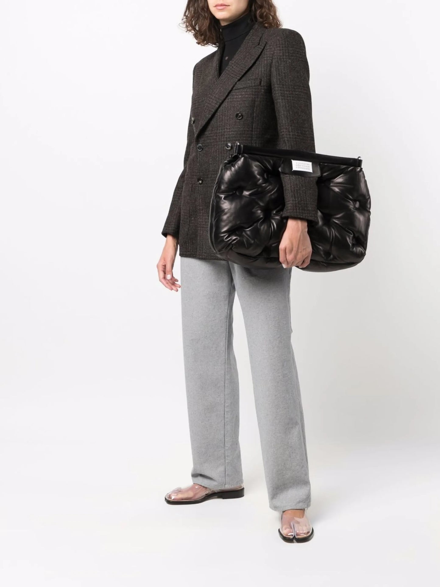 large Glam Slam quilted shoulder bag