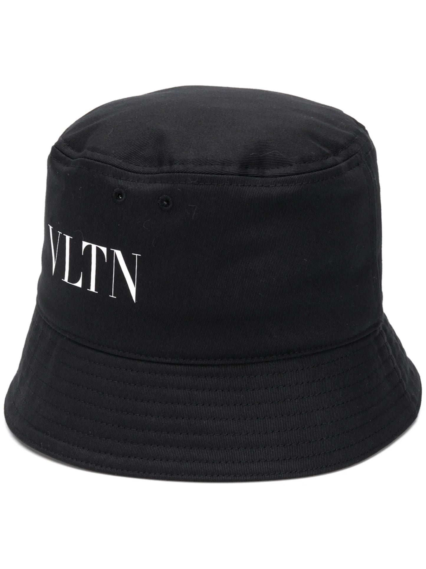 logo-print bucket hat