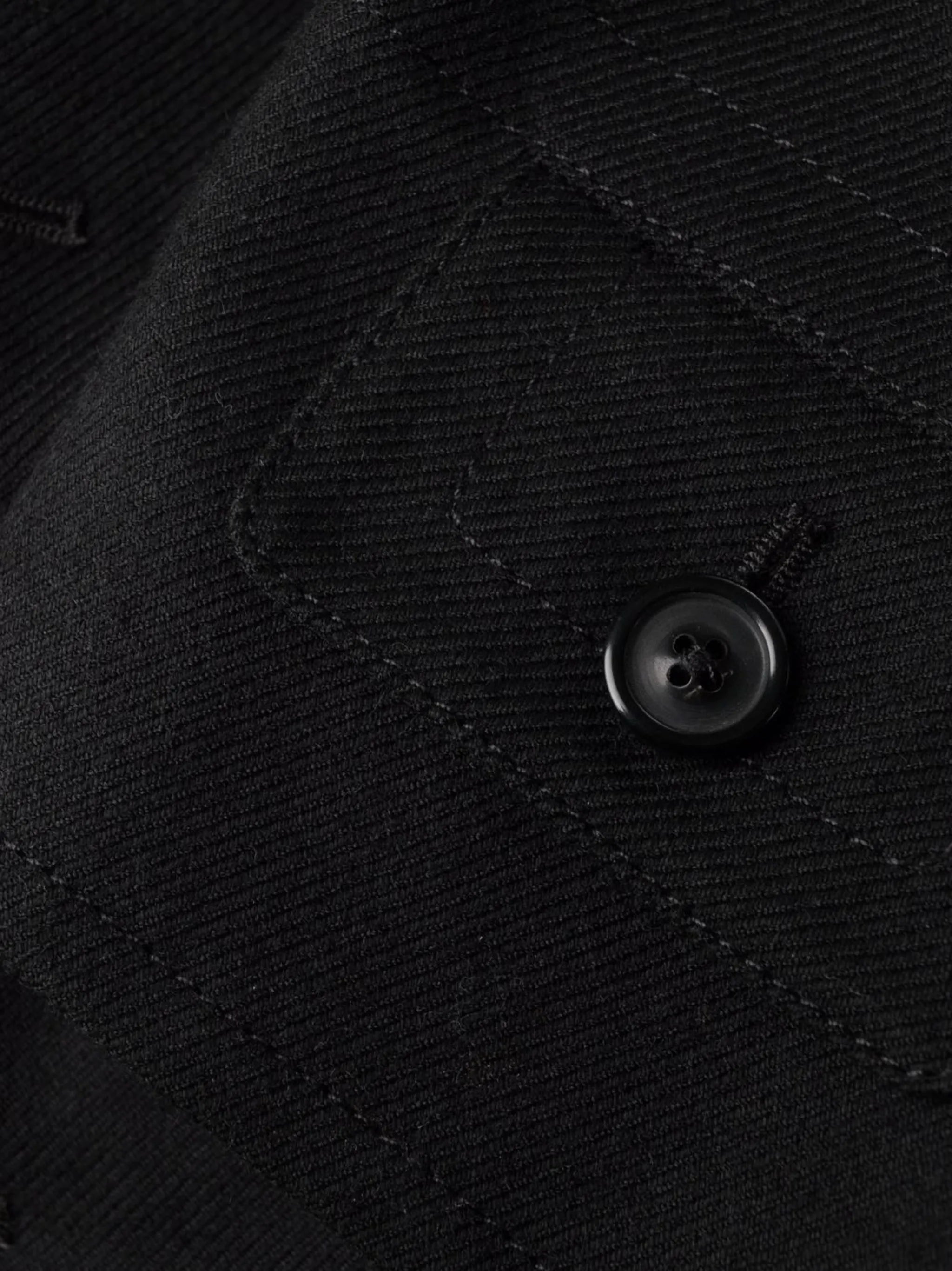 single-breasted denim coat