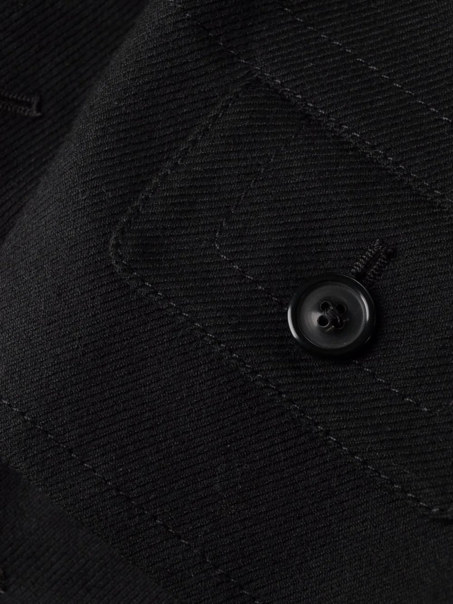 single-breasted denim coat