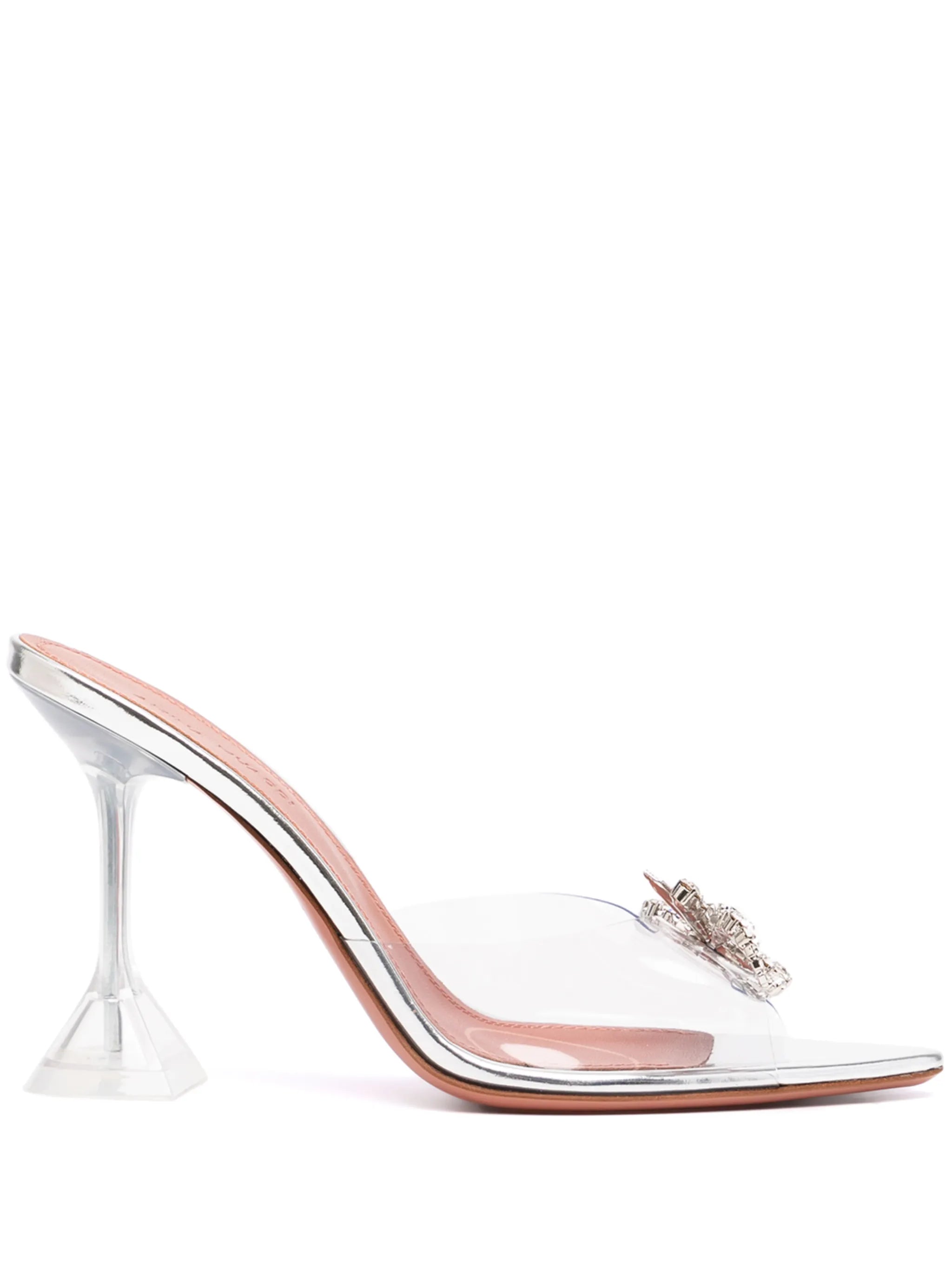 Rosie transparent mules
