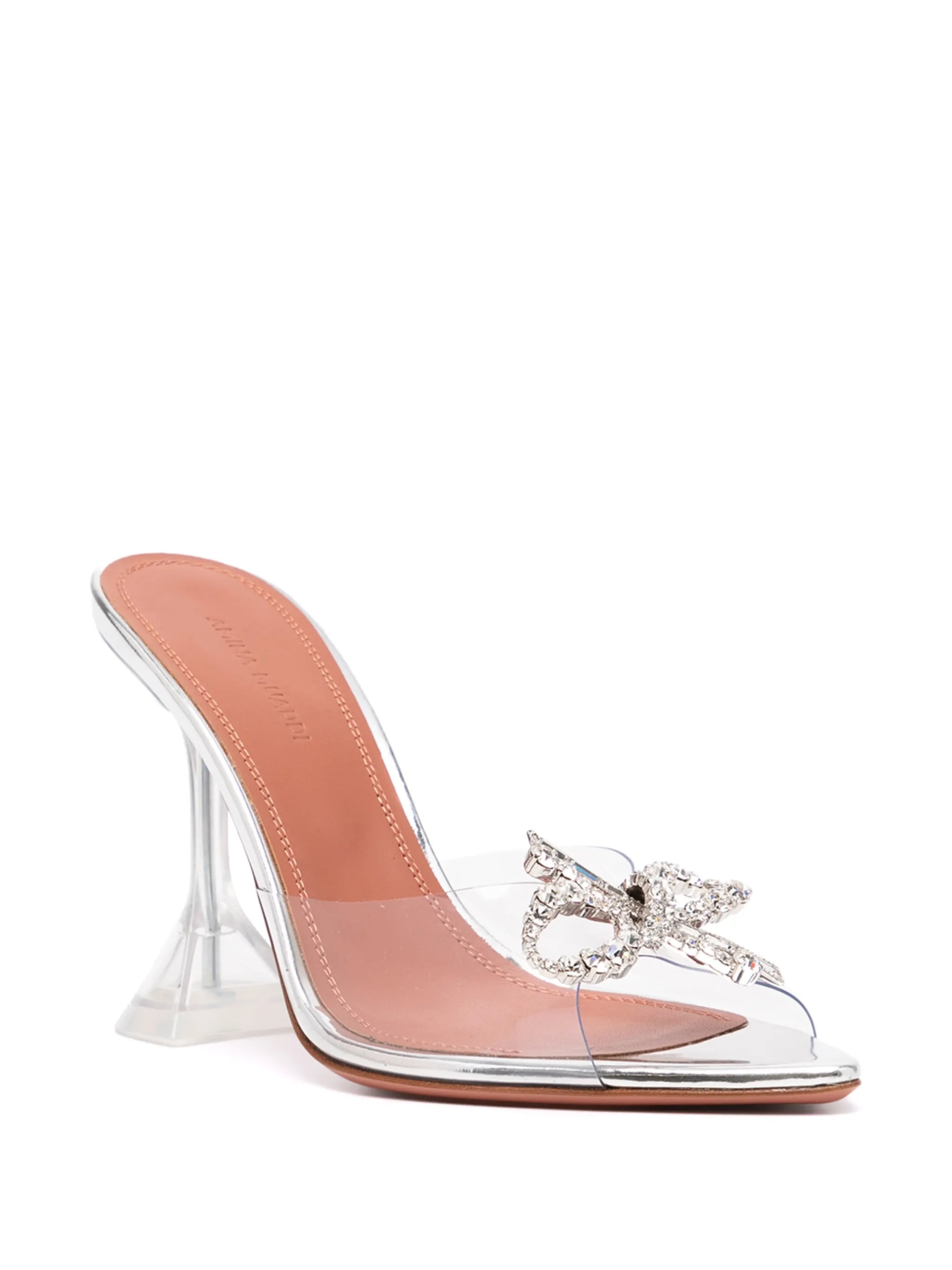 Rosie transparent mules