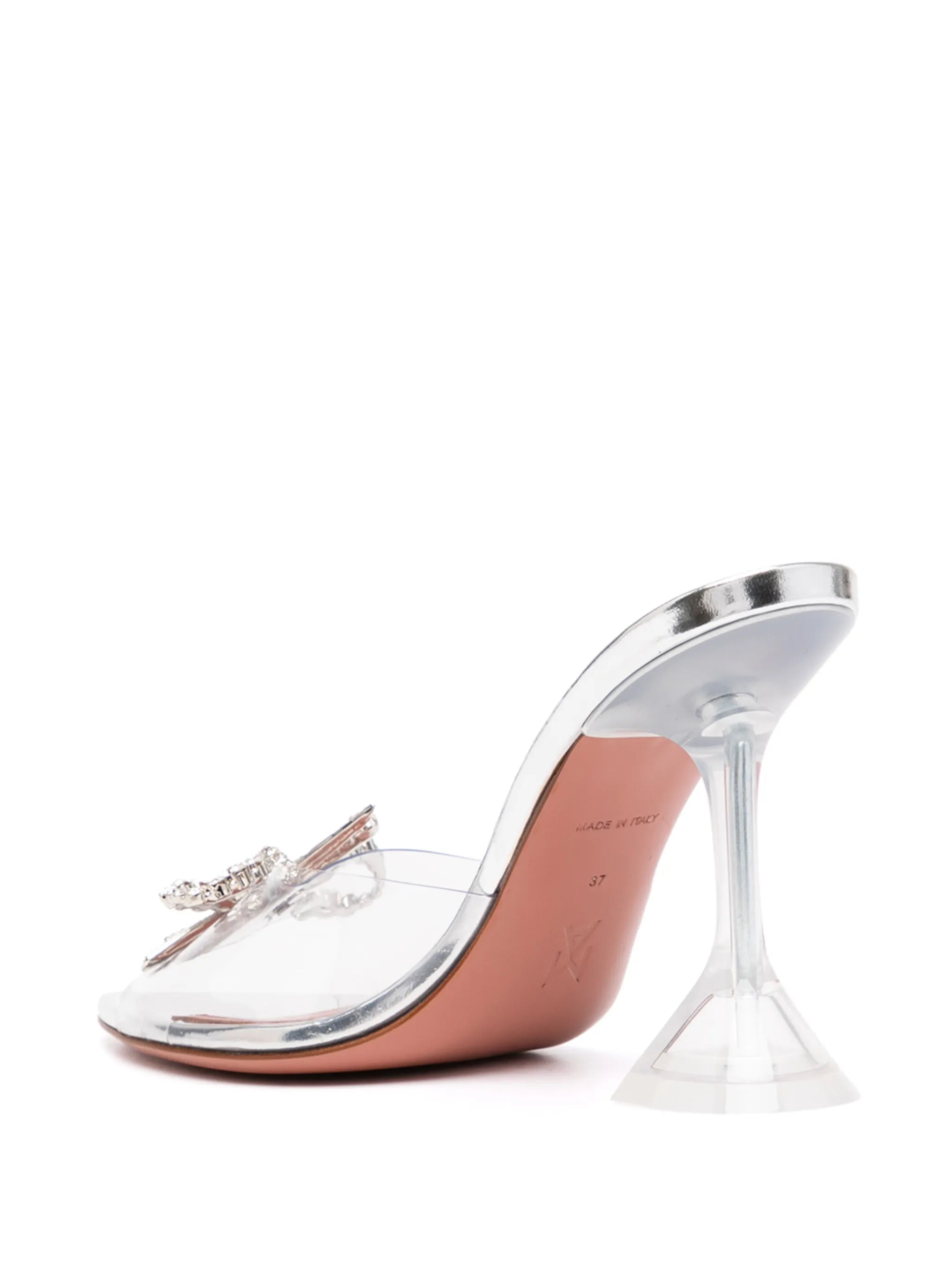 Rosie transparent mules