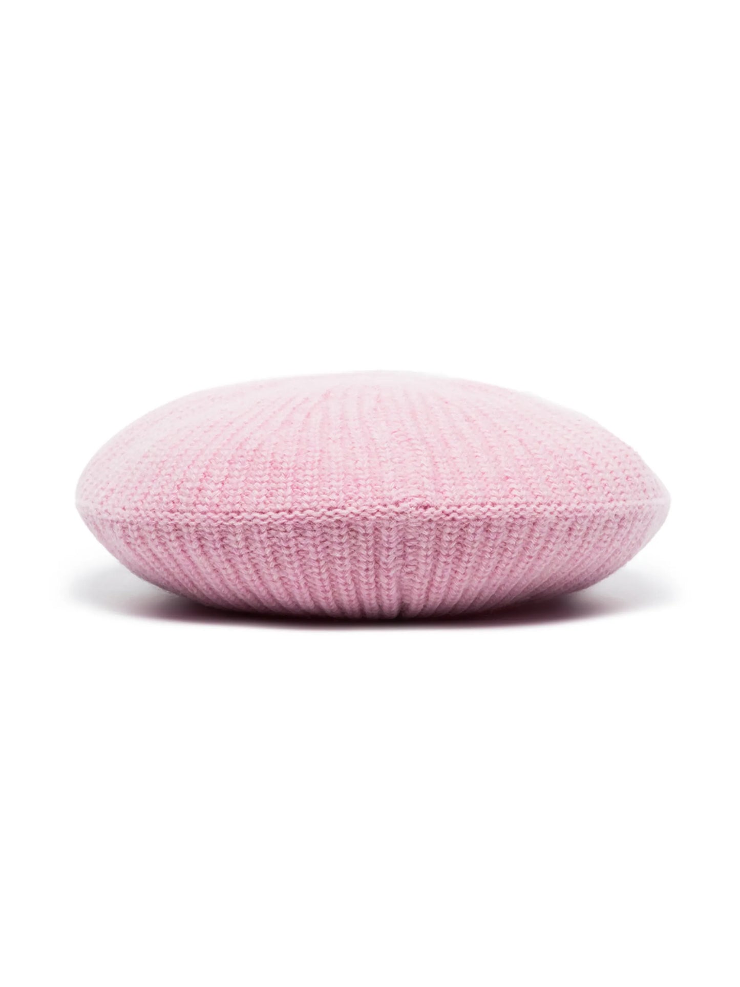 logo-patch knitted beret