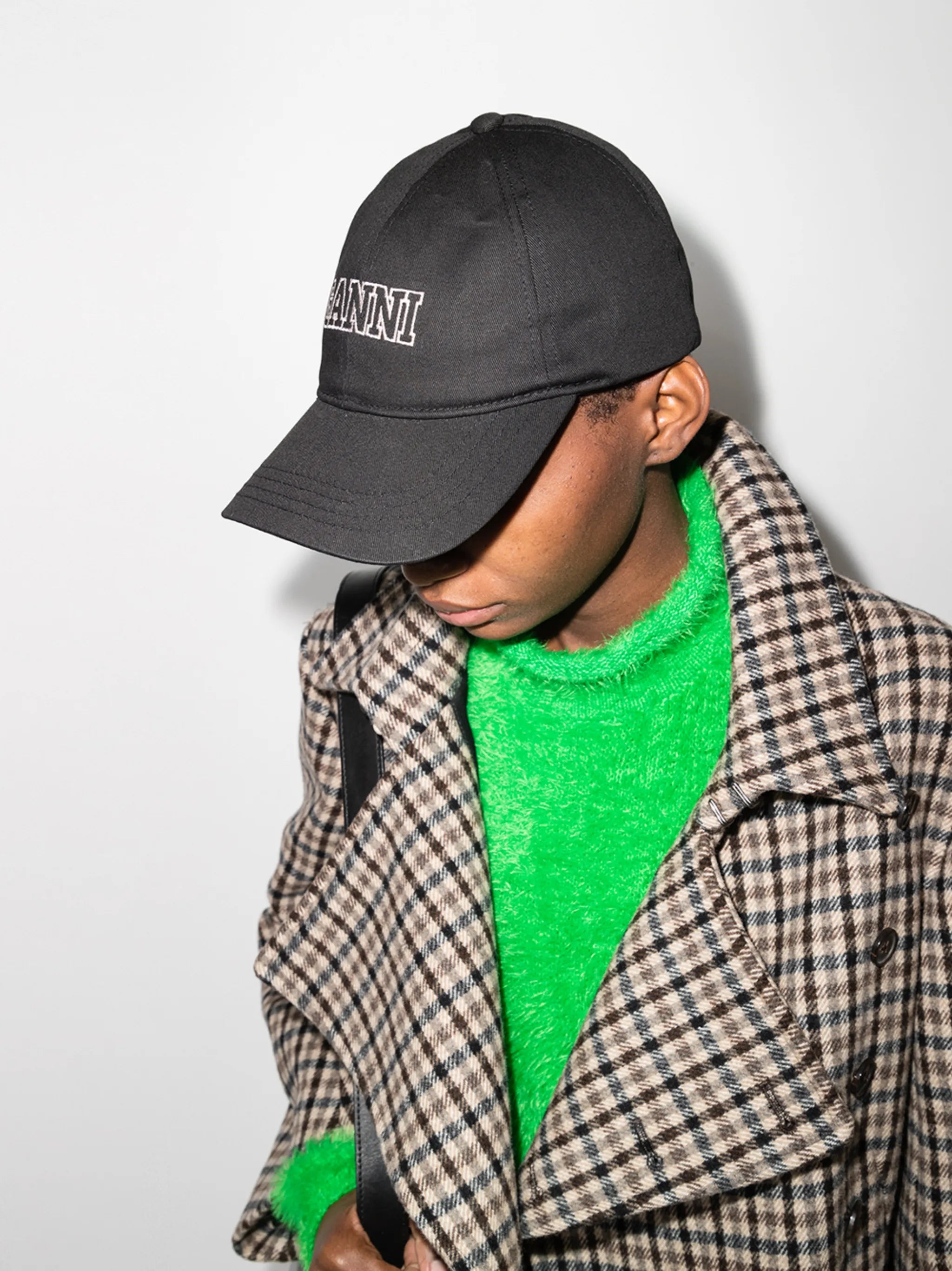 logo-embroidered baseball cap