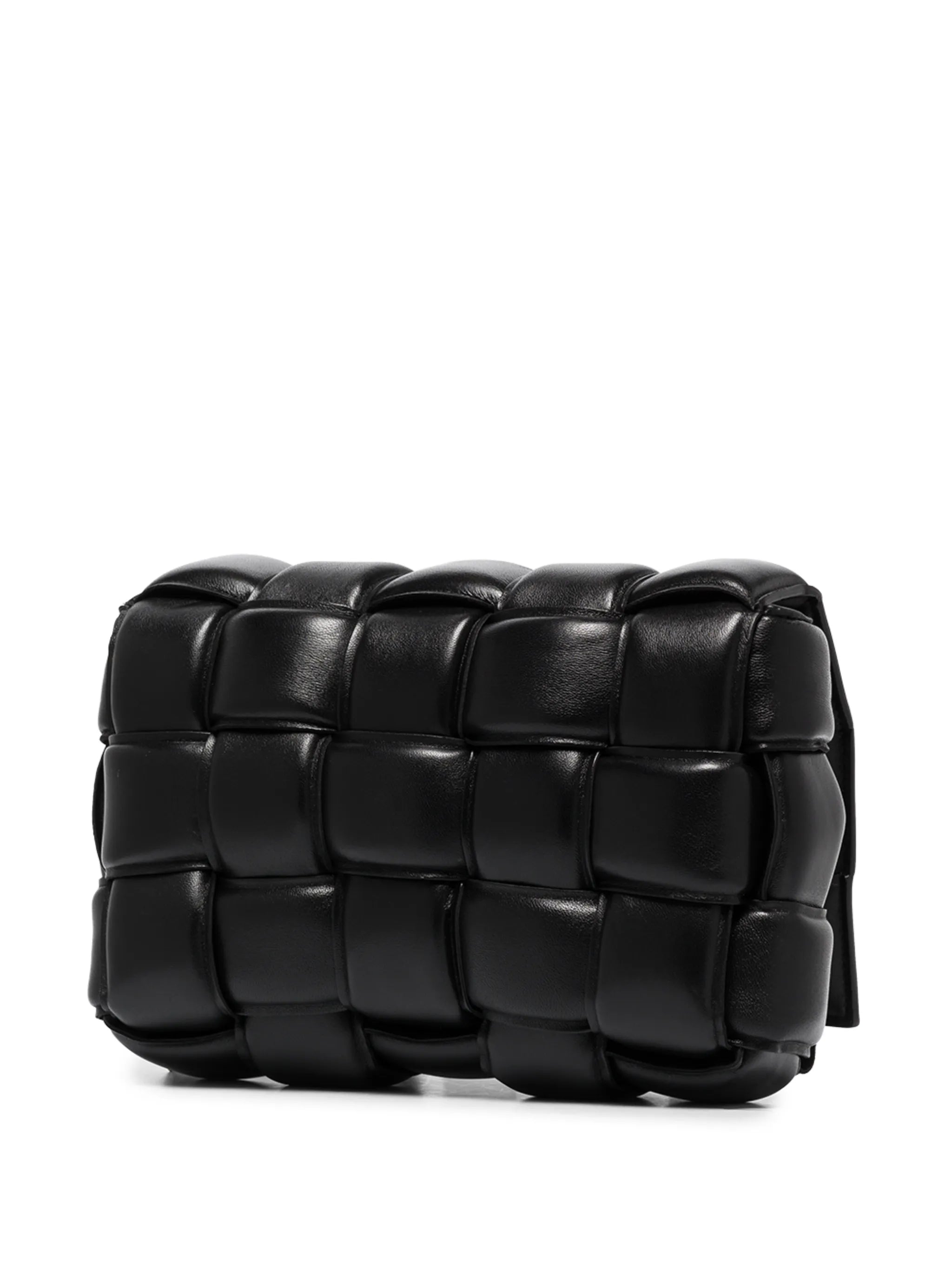 Padded Cassette leather shoulder bag