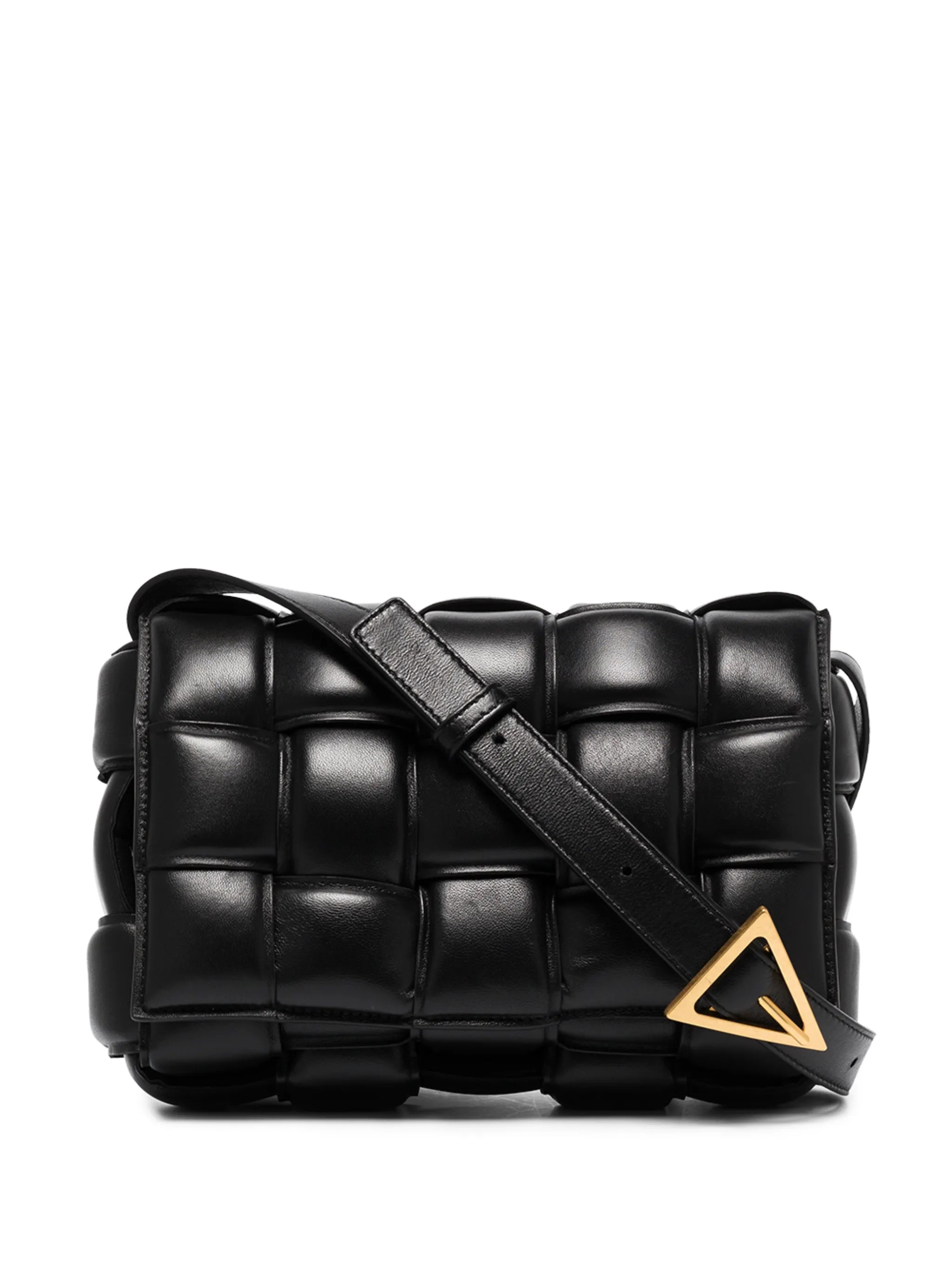 Padded Cassette leather shoulder bag