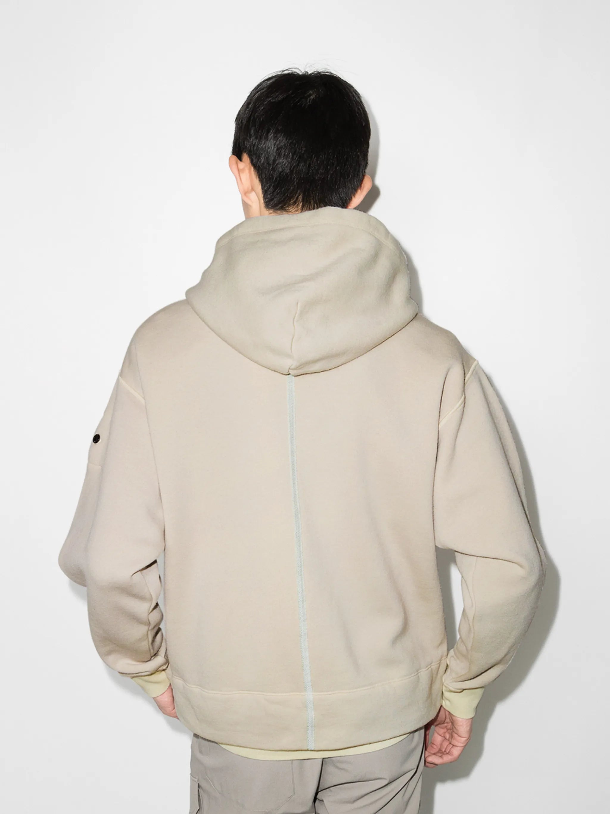 logo-patch long-sleeve hoodie