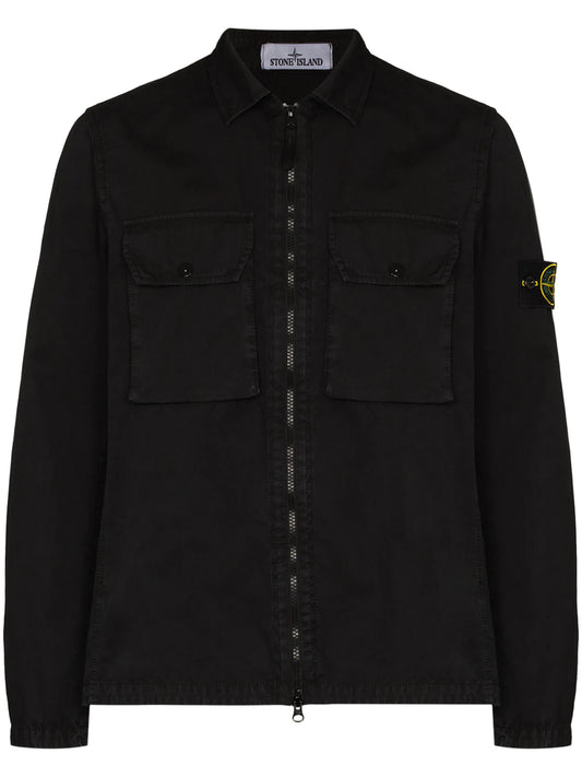 113WN brushed overshirt