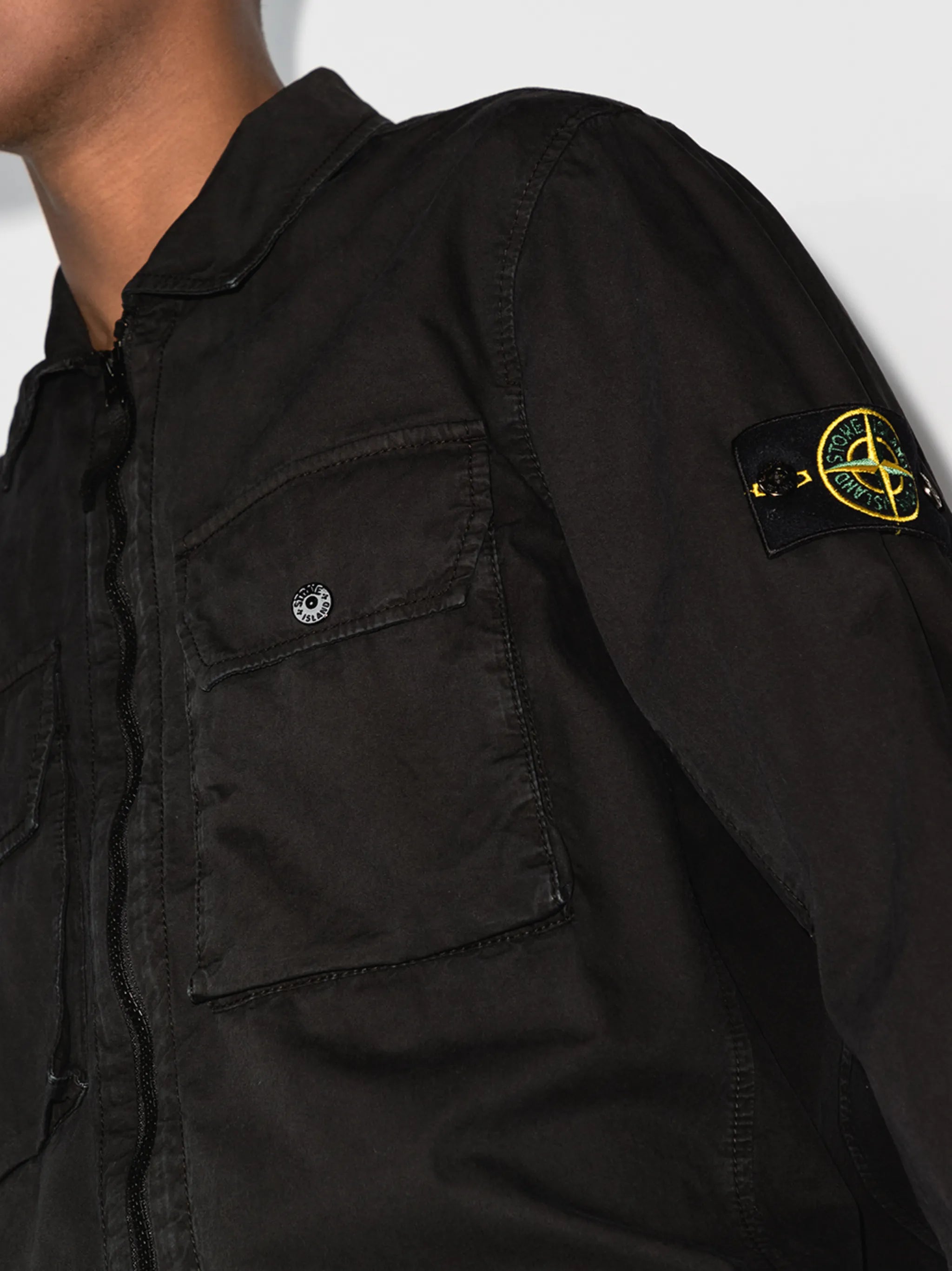 113WN brushed overshirt