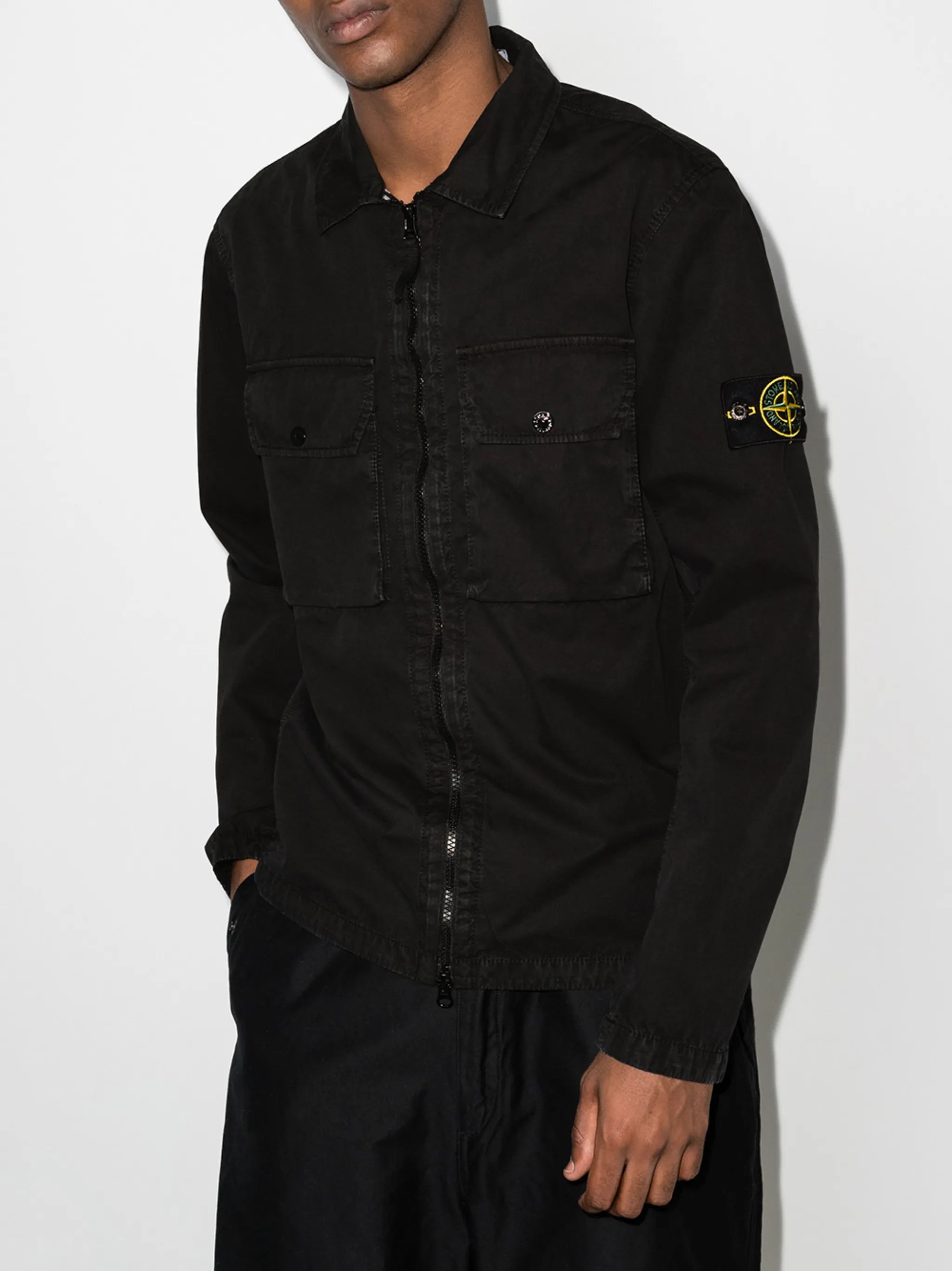 113WN brushed overshirt