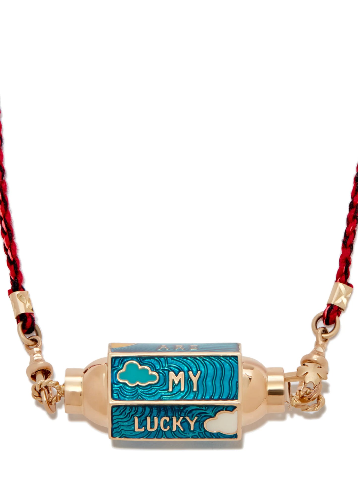 14kt yellow gold My Lucky Star locket