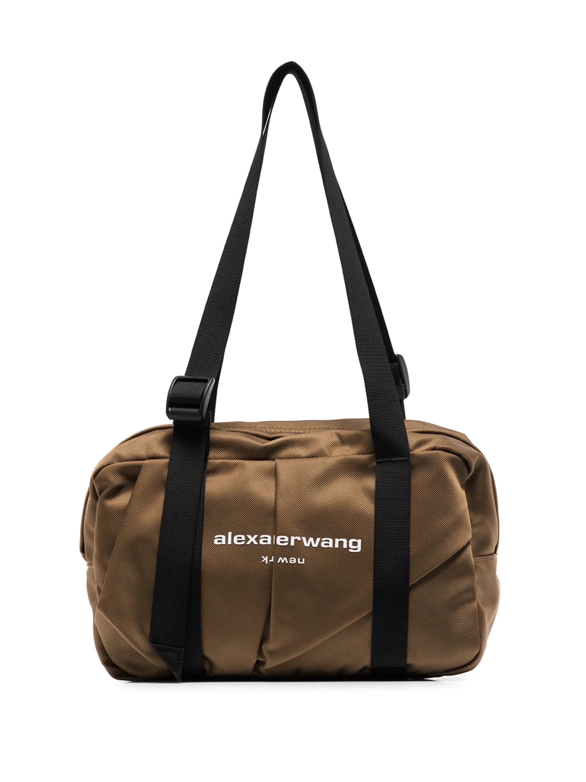 Wangsport logo-print duffle bag