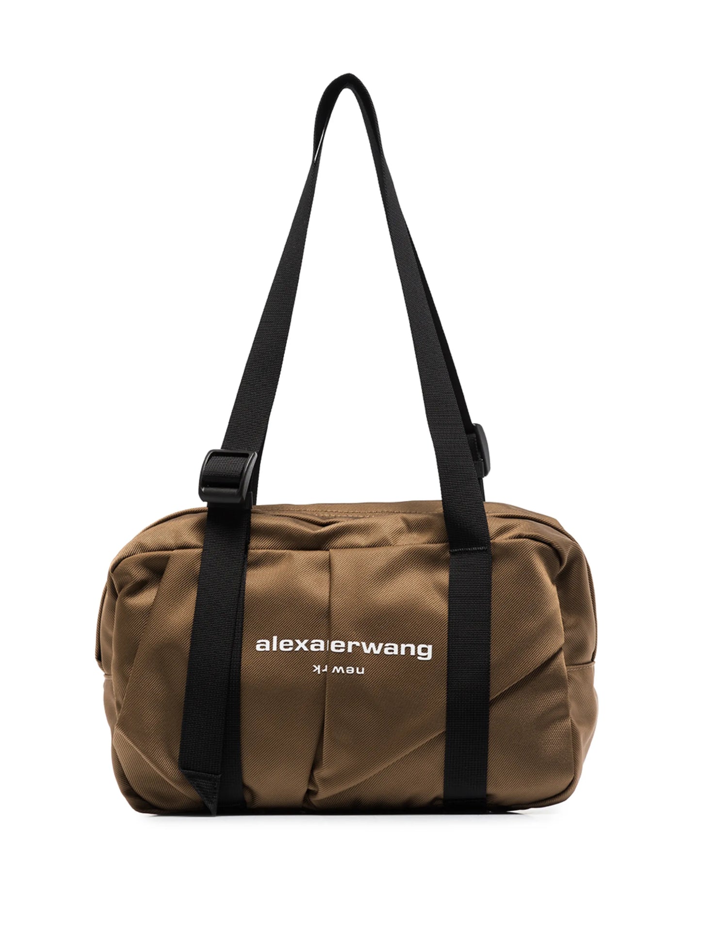 Wangsport logo-print duffle bag