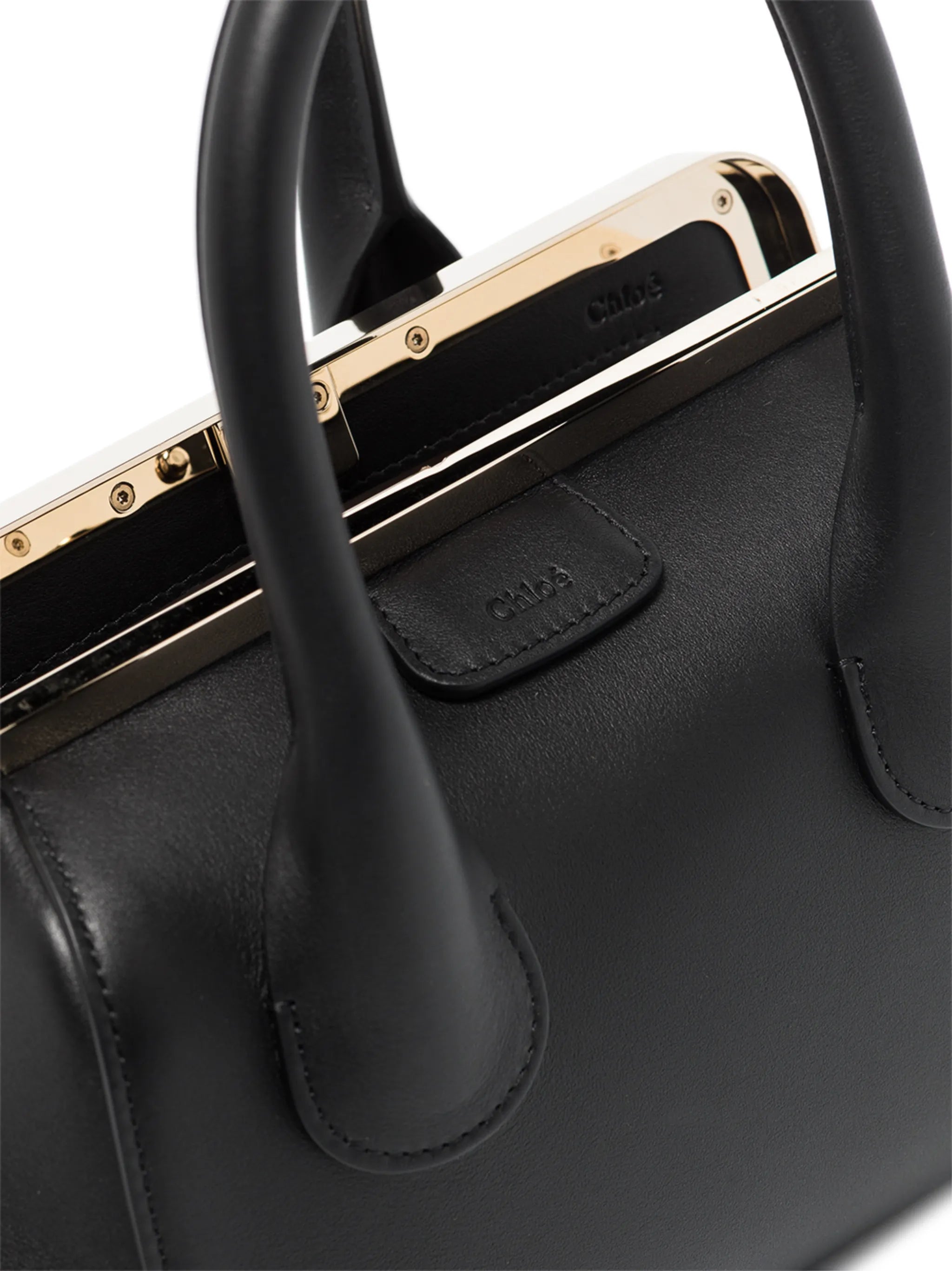 Joyce leather tote bag