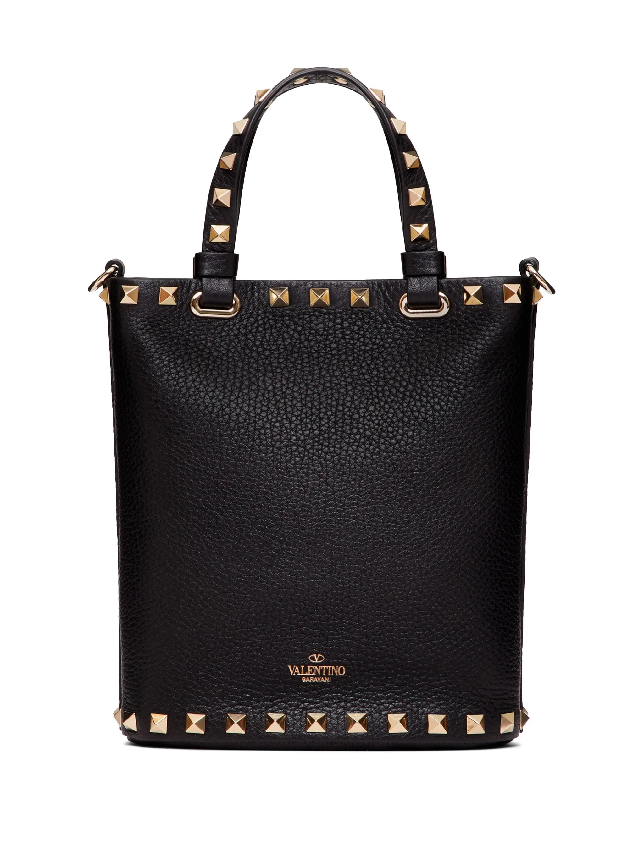 Rockstud leather crossbody bag