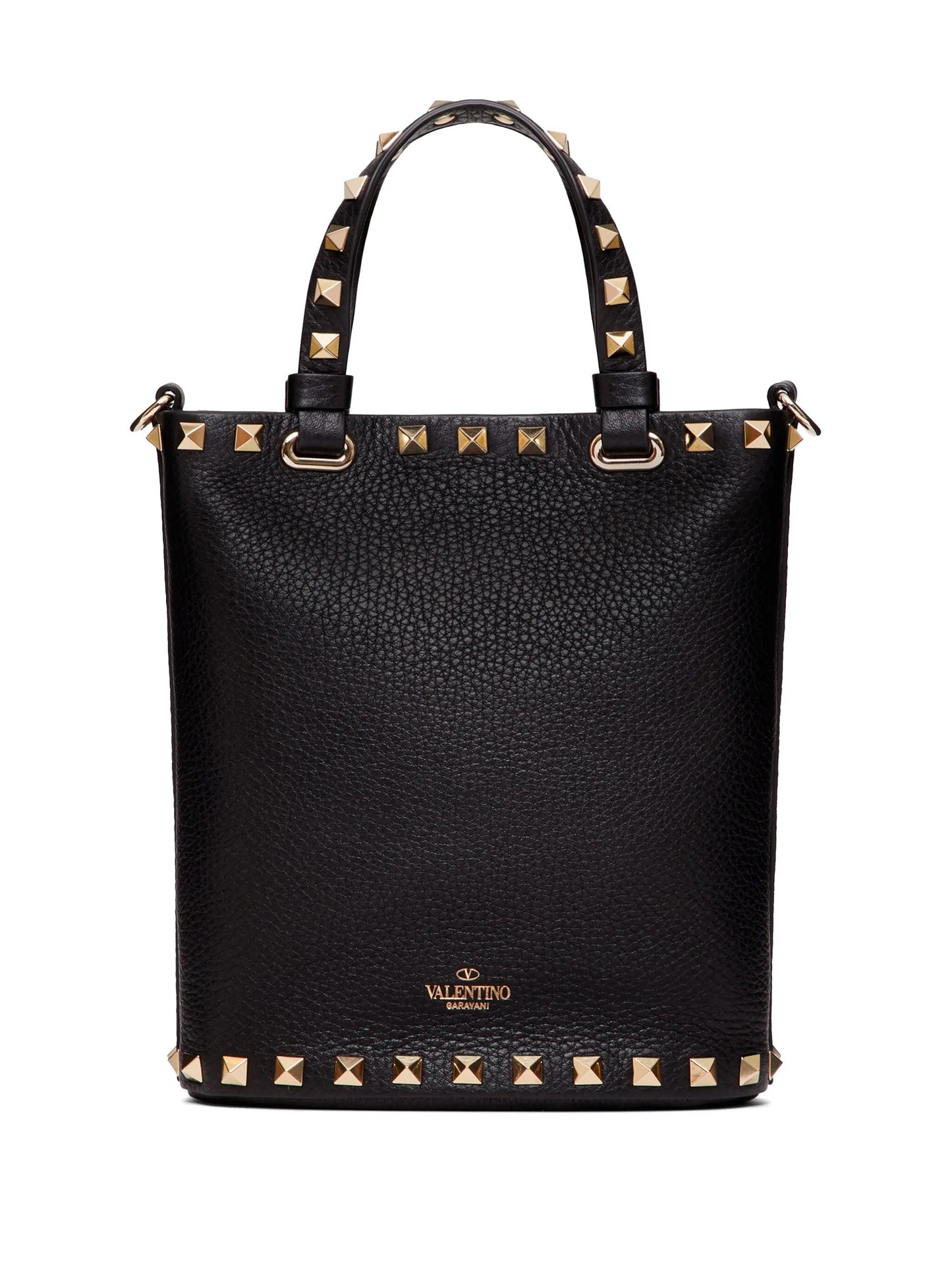 Rockstud leather crossbody bag