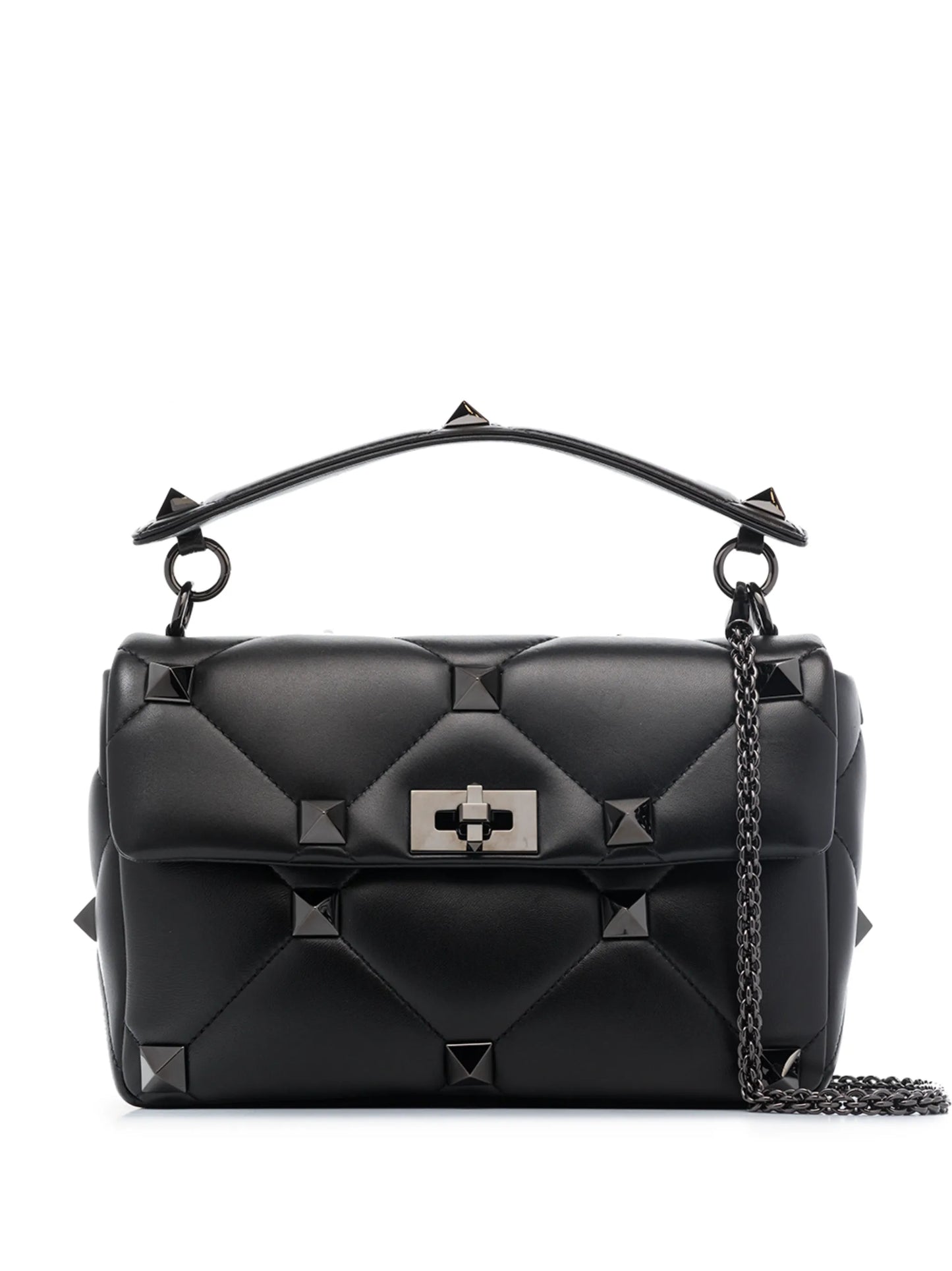 Roman Stud leather tote bag